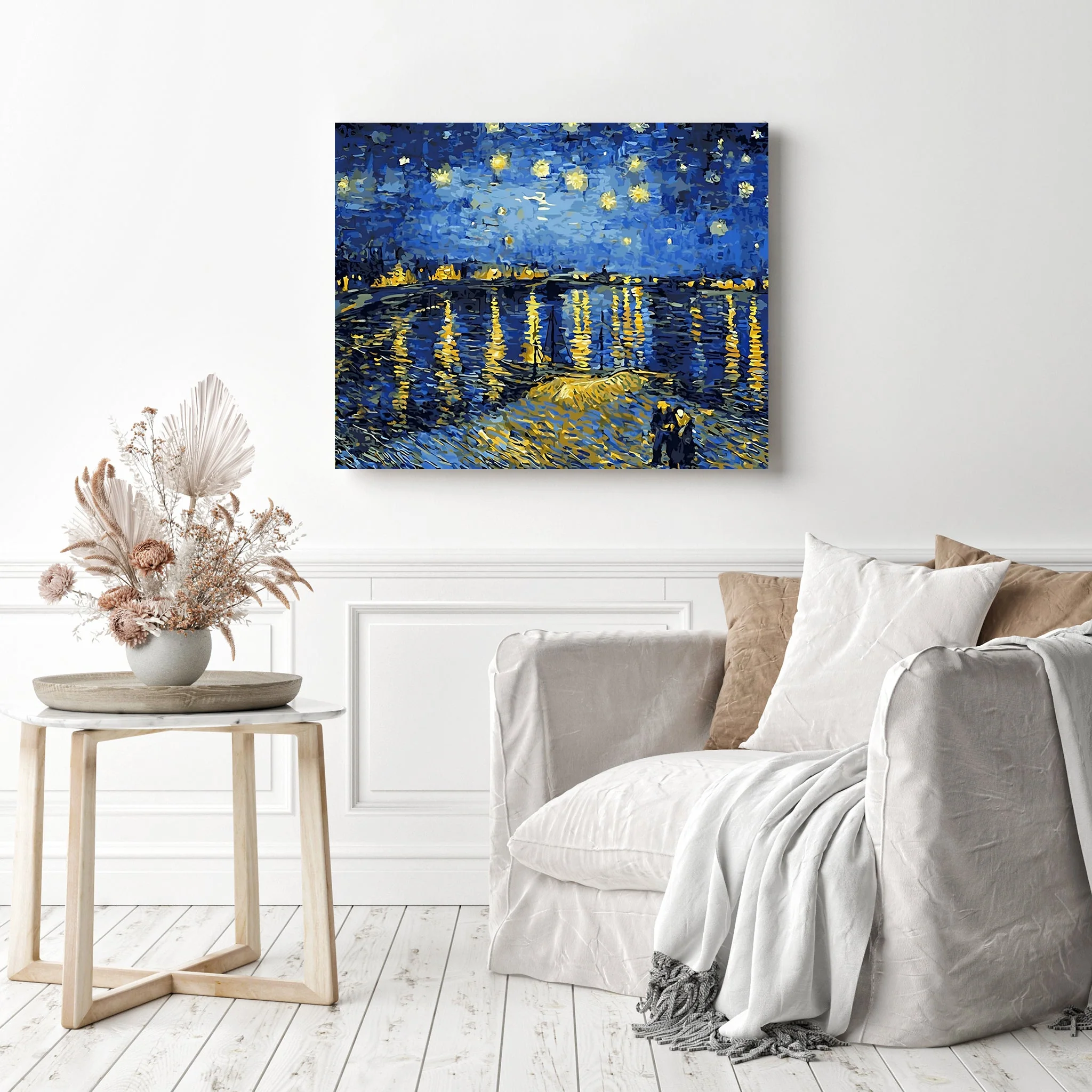 Starry Night Over The Rhône Van Gogh’s | Diamond Painting - Image 3