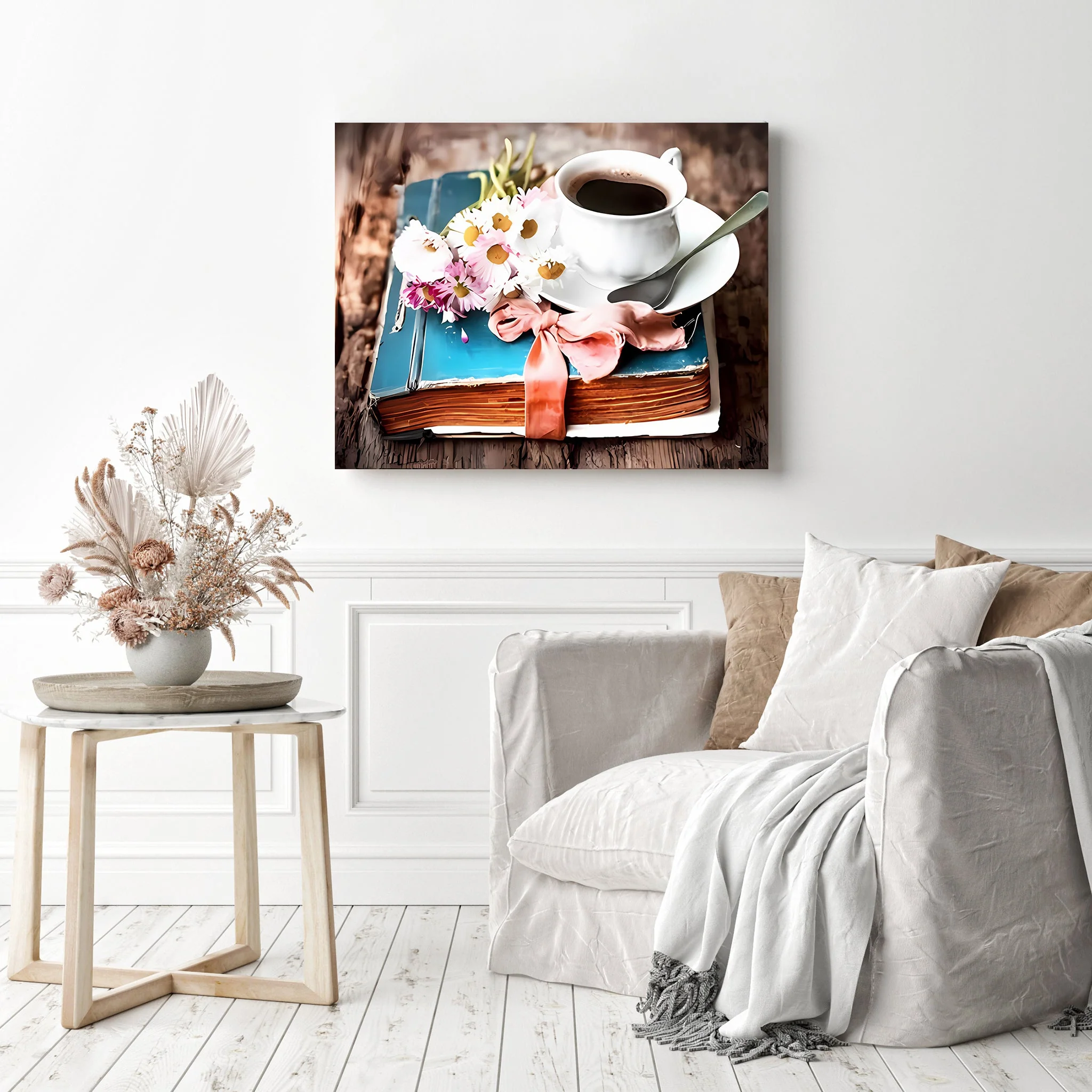Flowers & Coffee | Diamond Painting - Image 3