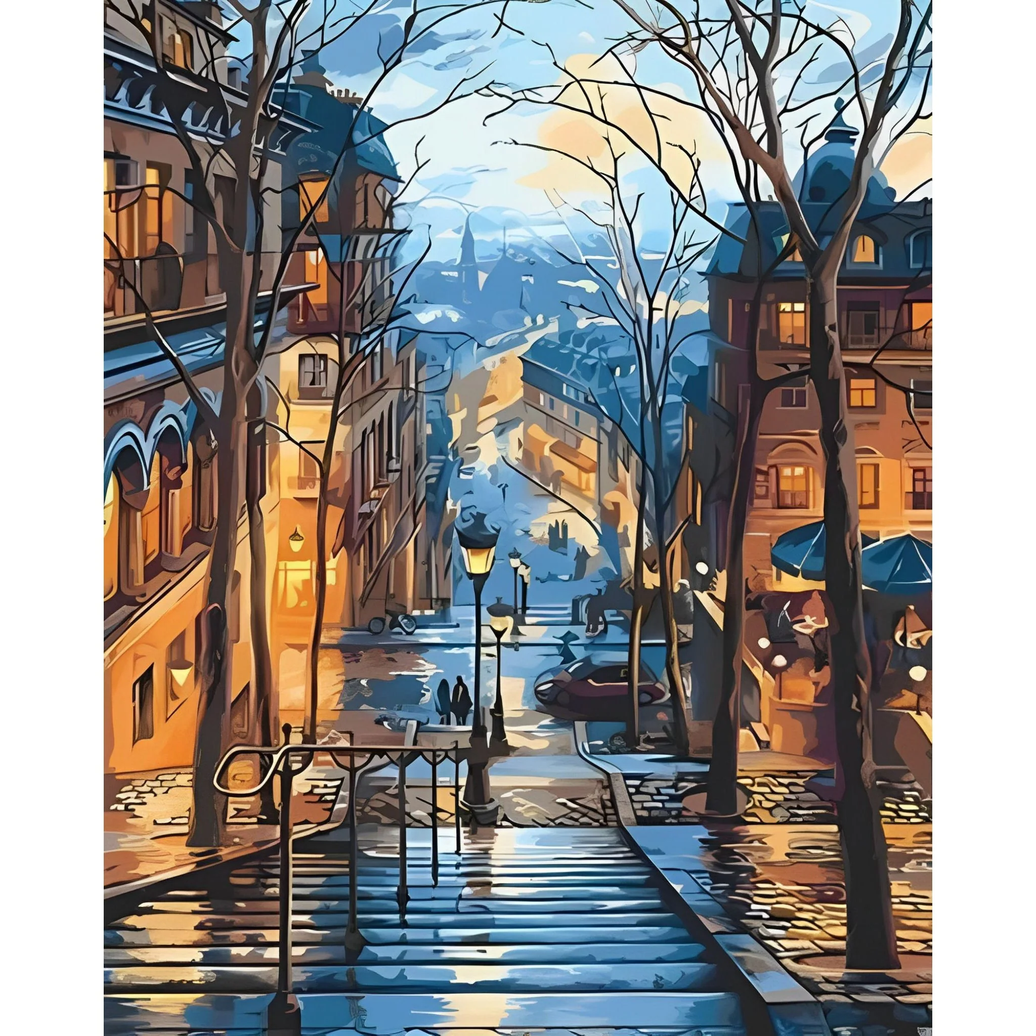 Romantic Walk | Diamond Painting - Image 2