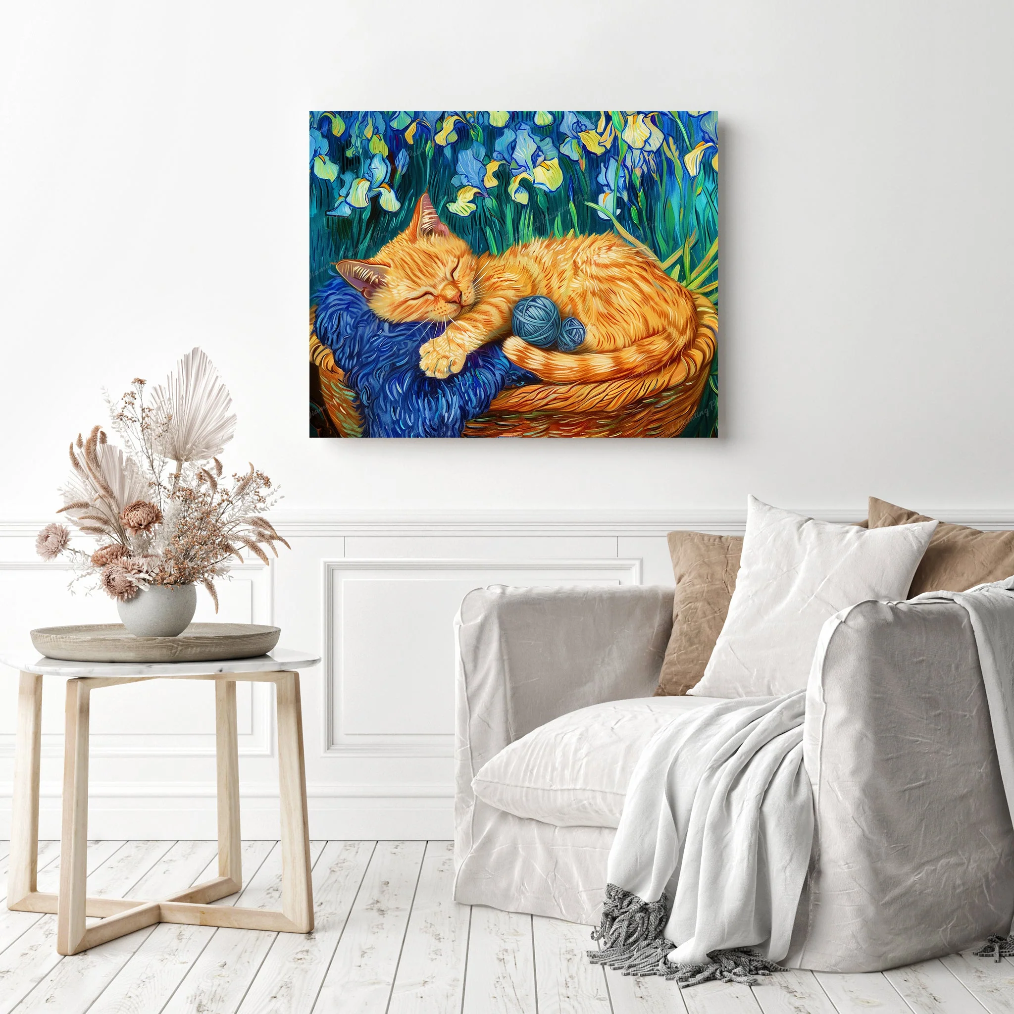 Iris Kitten Dreams | Diamond Painting - Image 3