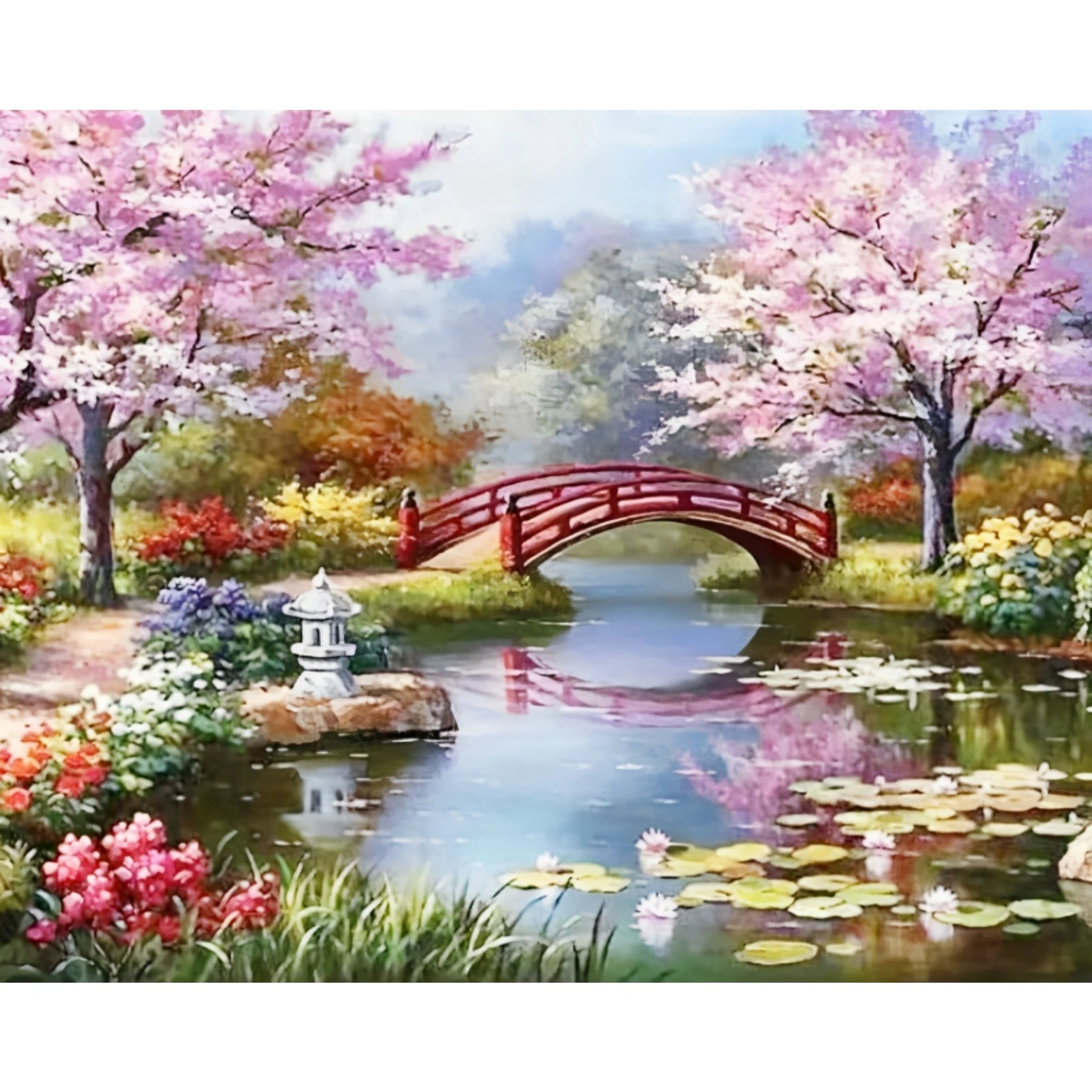 Japanese Garden | Diamond Painting - Image 2
