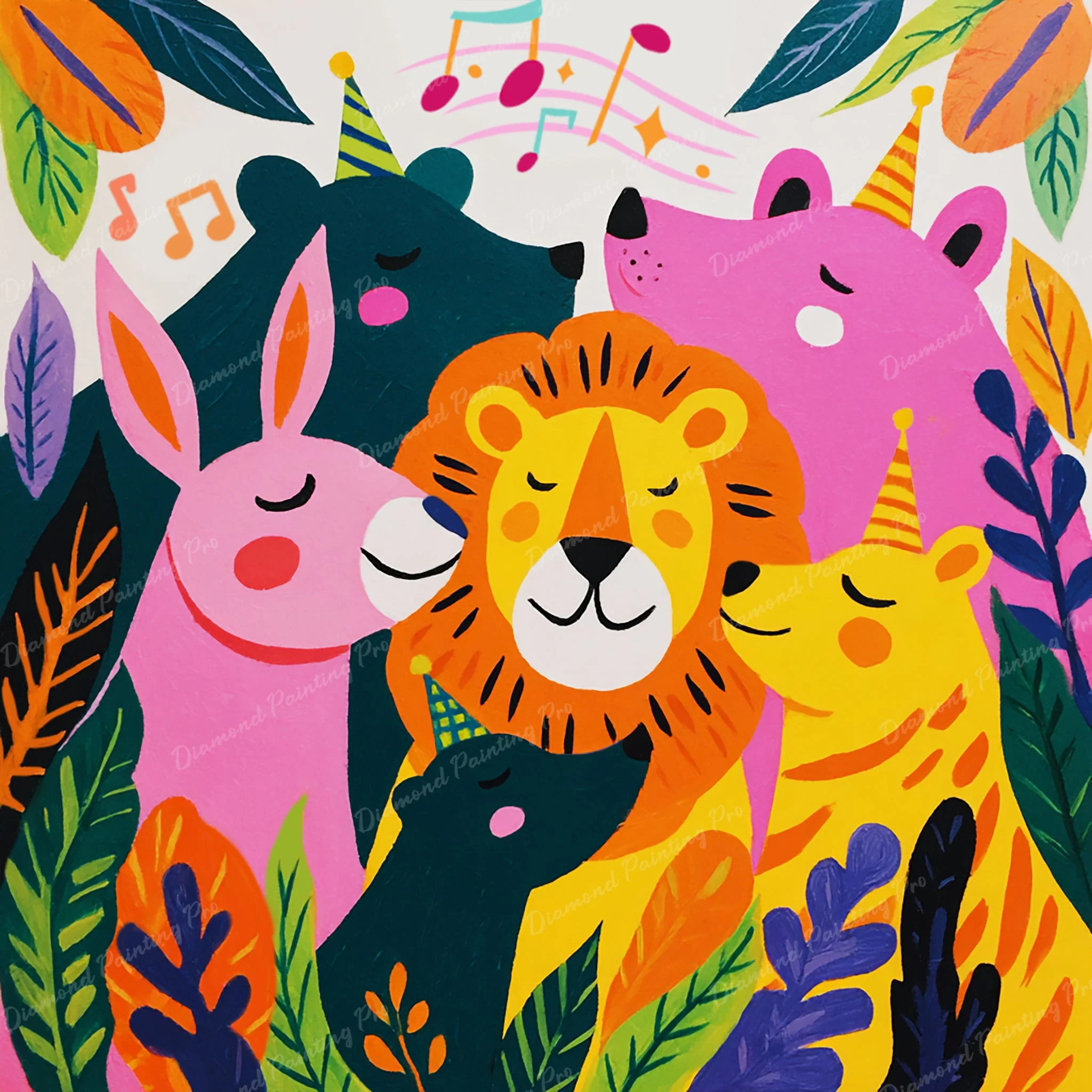 Jungle Jamboree | Diamond Painting - Image 2