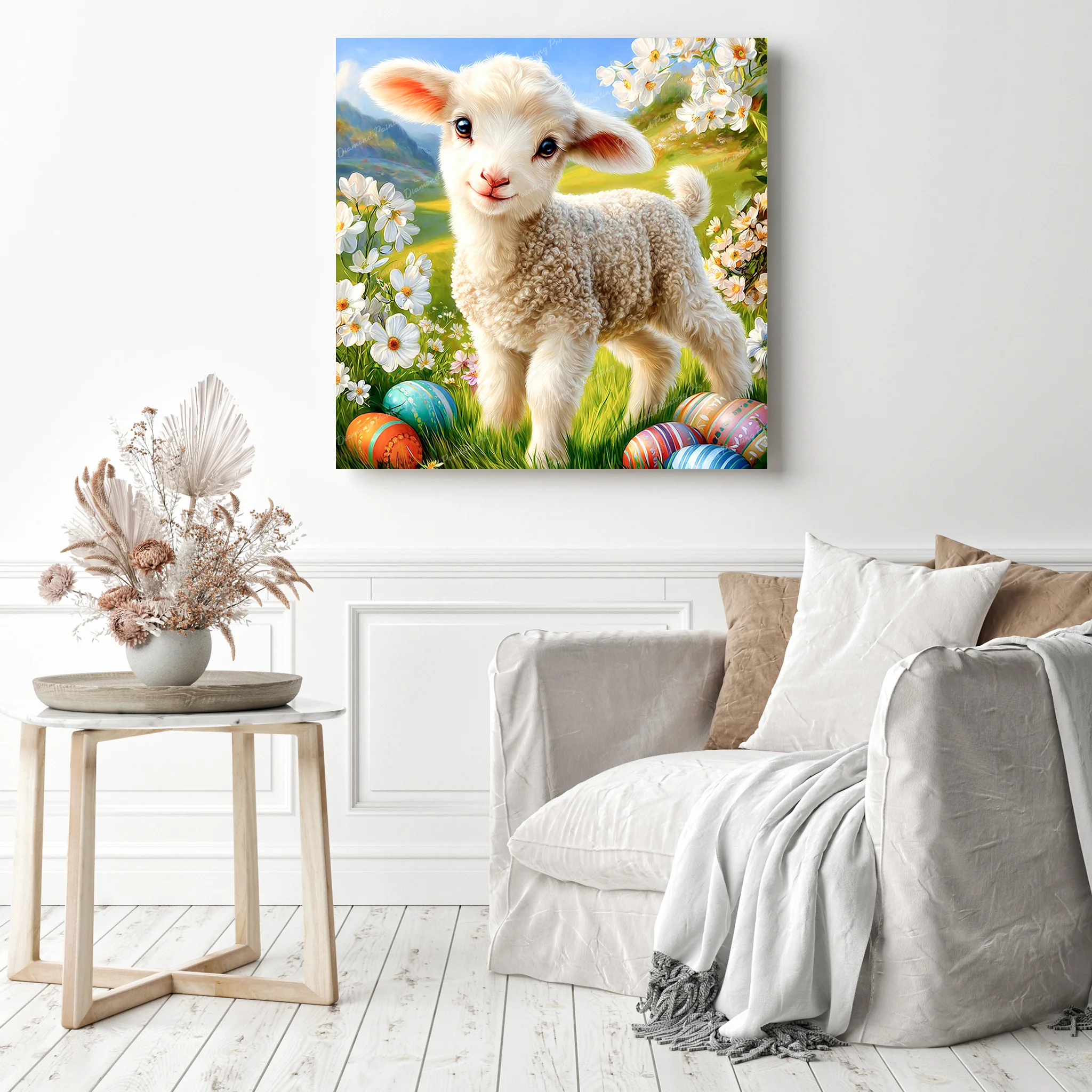 Little Lamb | Diamond Painting - Image 3