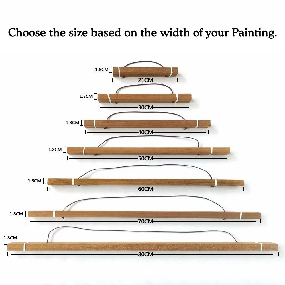Wooden Magnetic Hanger Frame - Image 3