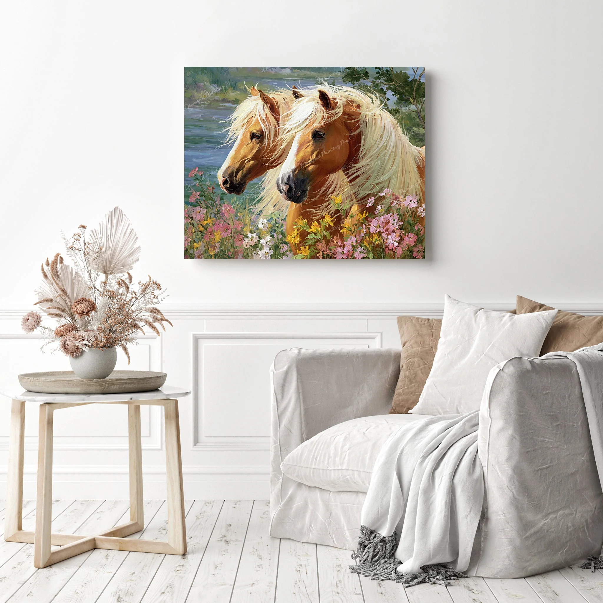 Manes of the Morning Mist | Diamond Painting - Image 3