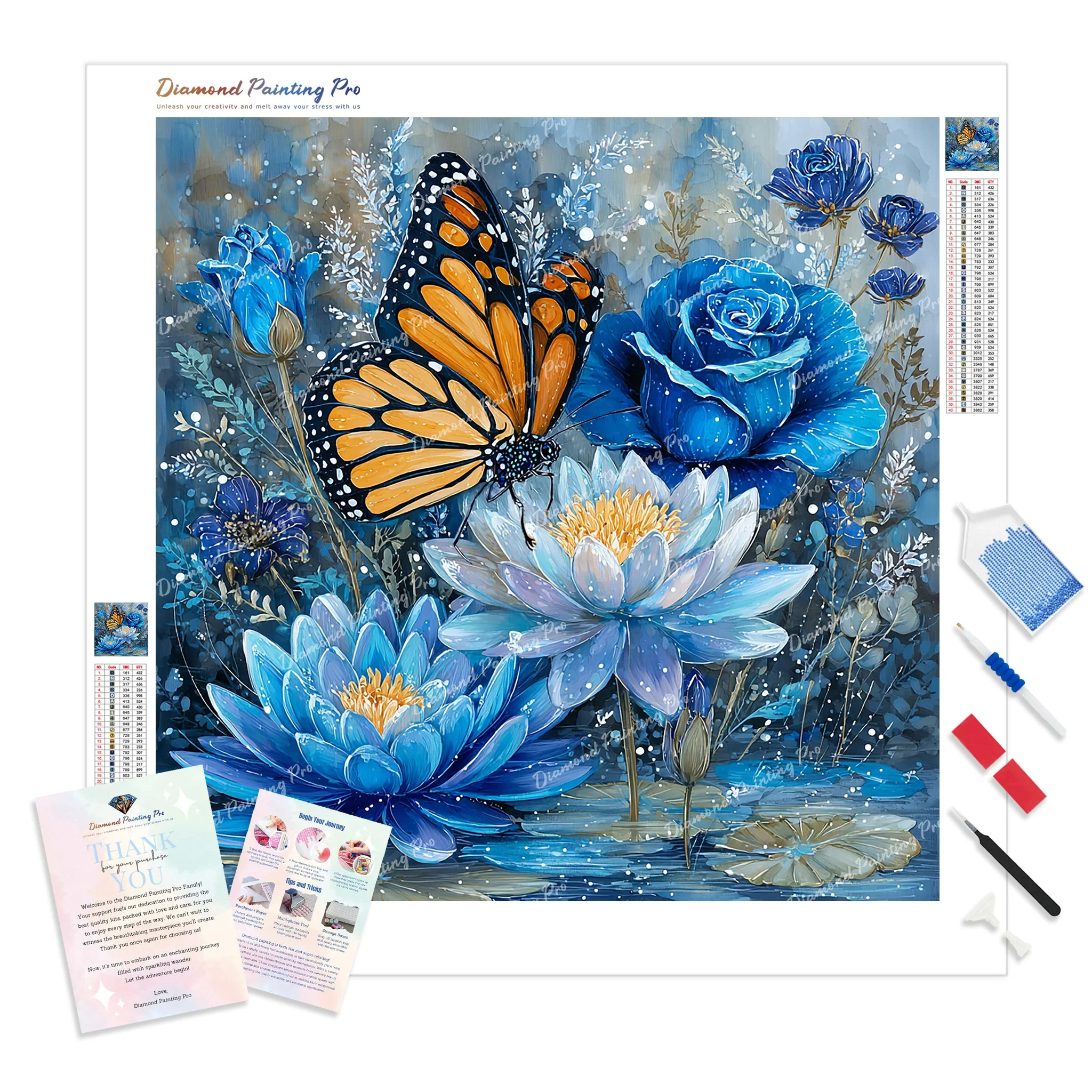 Mystic Lily Pond | Diamond Painting