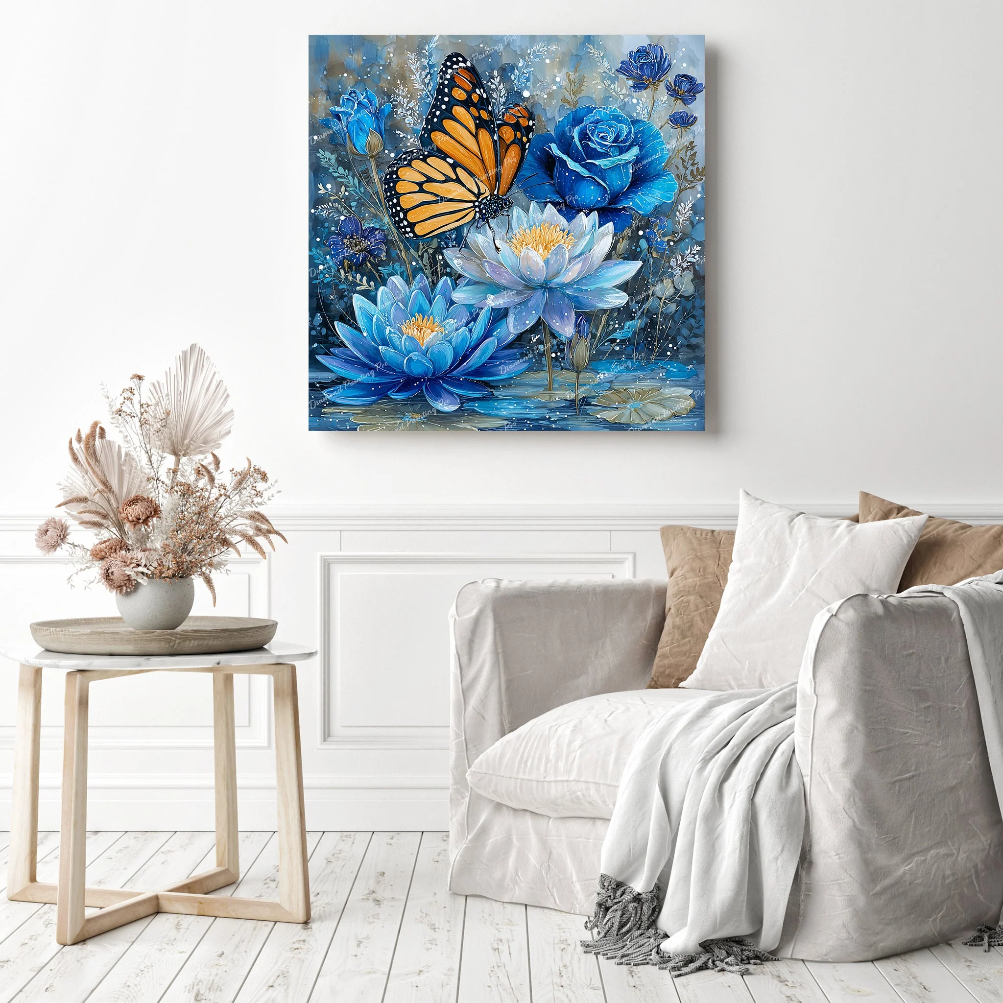 Mystic Lily Pond | Diamond Painting - Image 3
