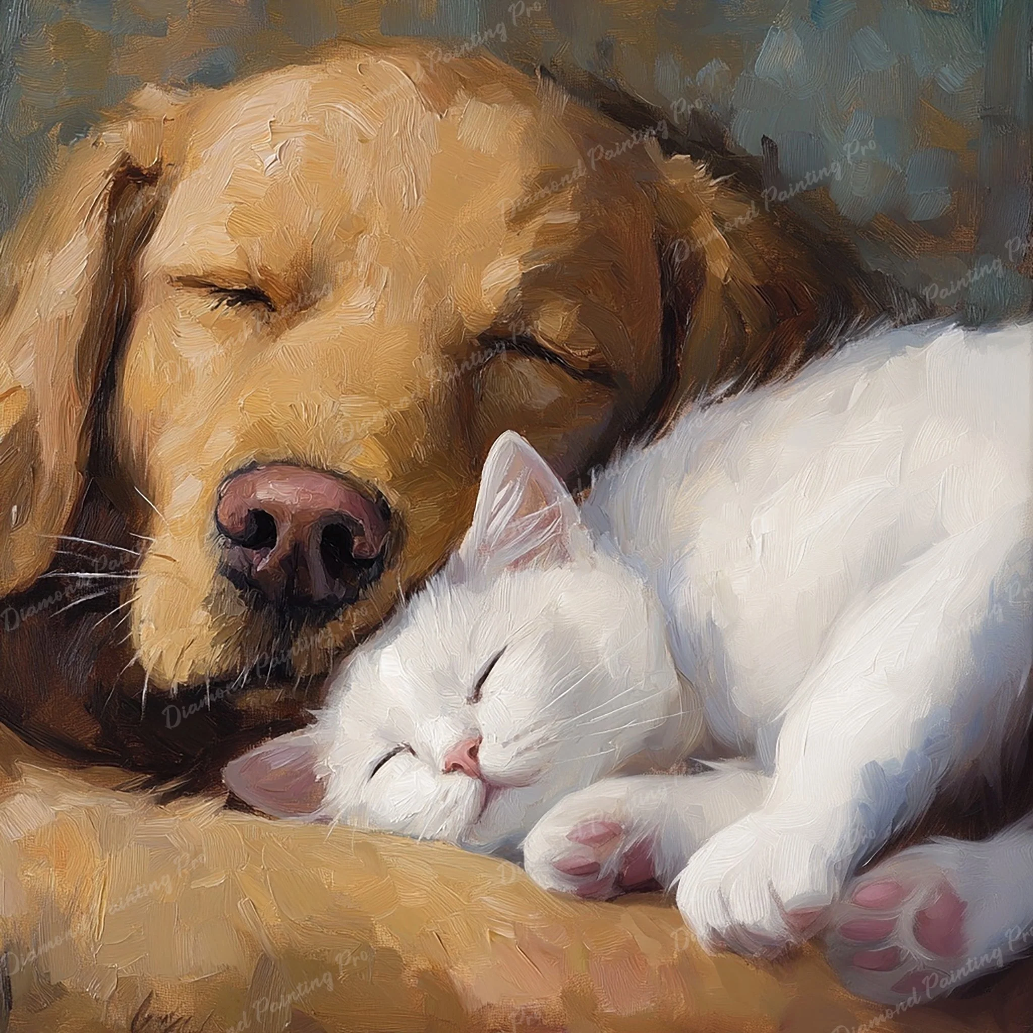 Naptime Buddies | Diamond Painting - Image 2