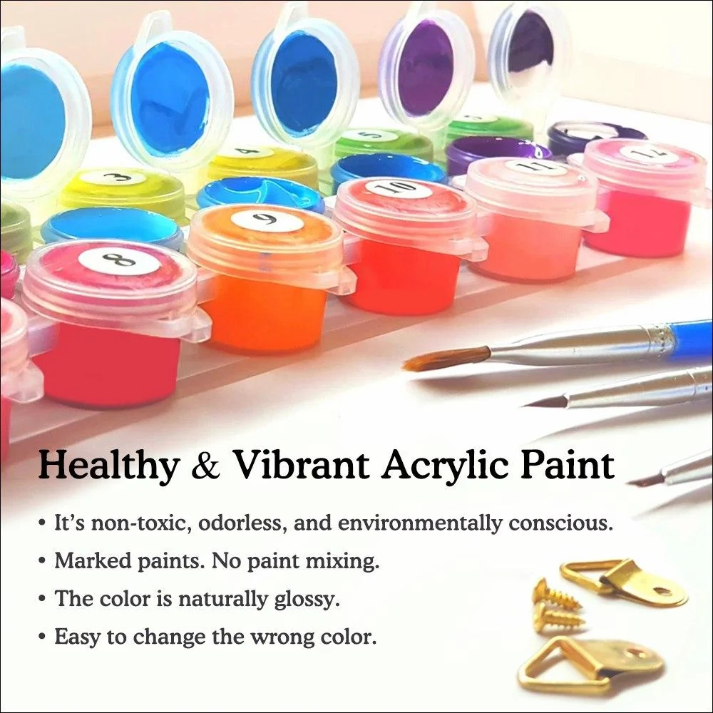 Magical Snowman | Paint By Numbers - Image 7