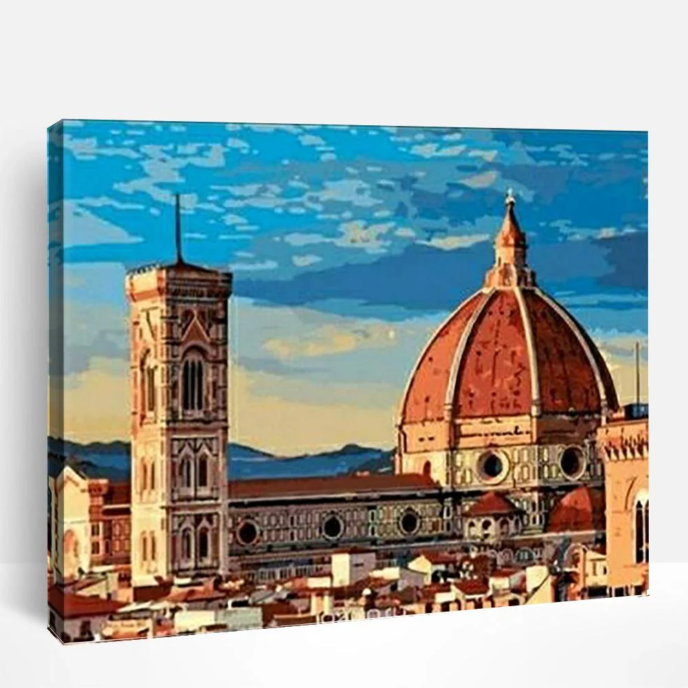 Florence Building | Paint By Numbers