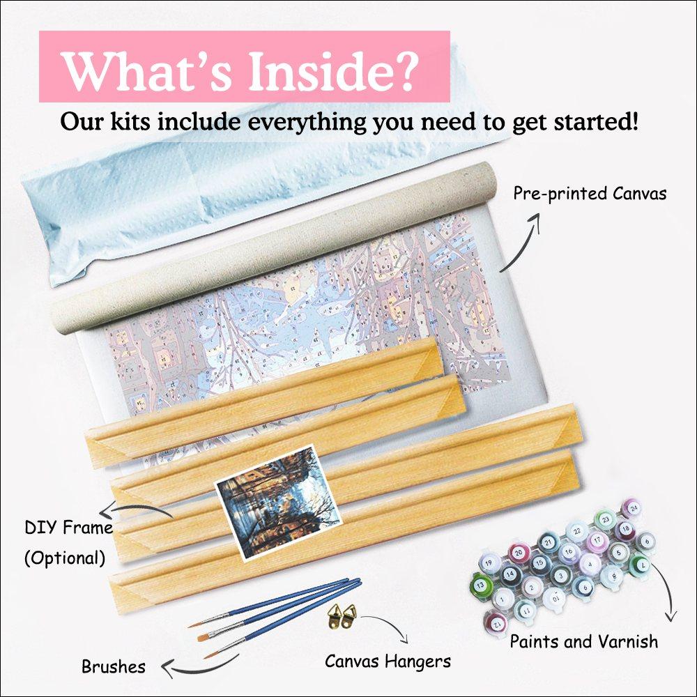 Vivid Garden | Paint By Numbers - Image 3