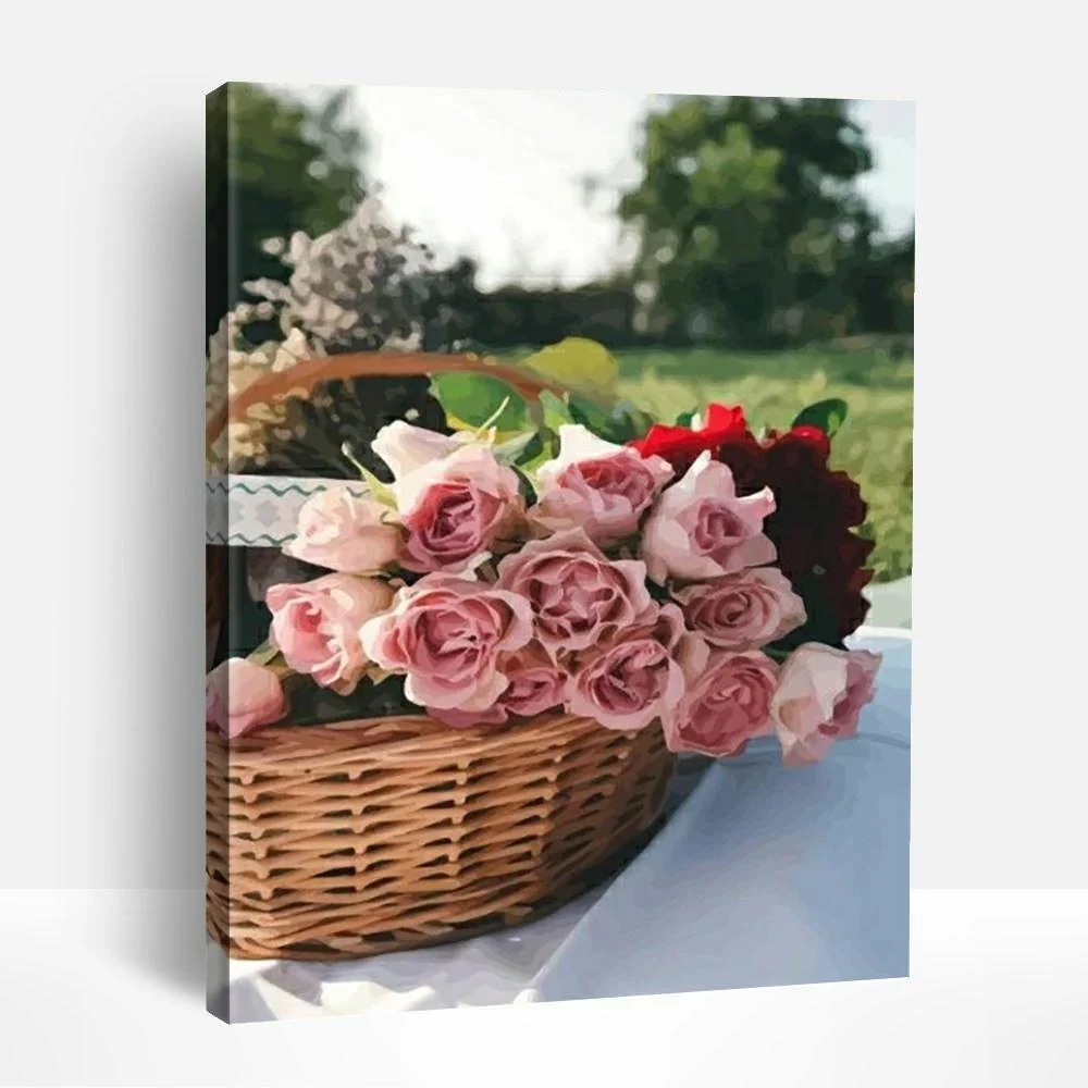 Picnic Flowers | Paint By Numbers