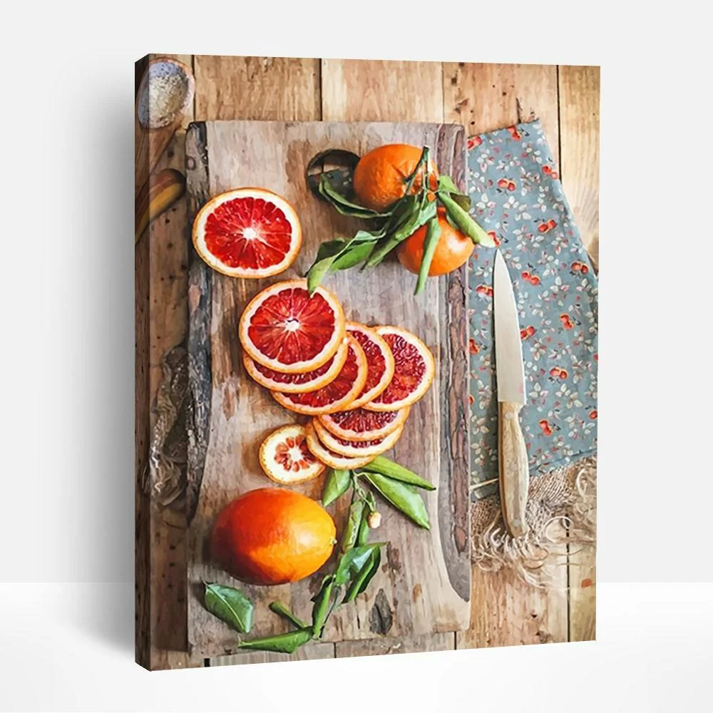 Grapefruits | Paint By Numbers