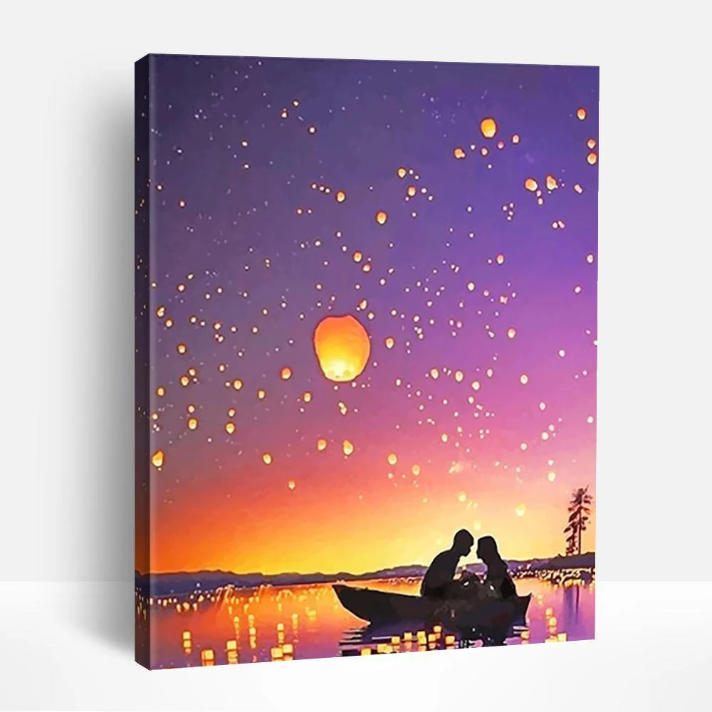 Night Sky Romance | Paint By Numbers