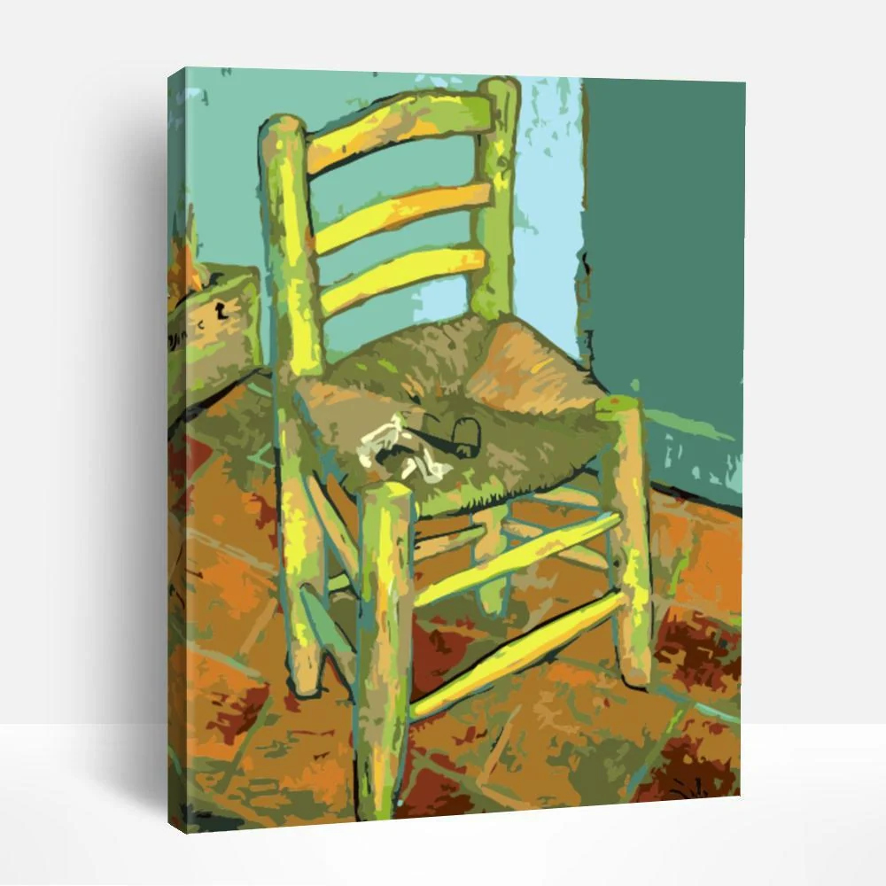 Van Gogh's Chair | Paint By Numbers