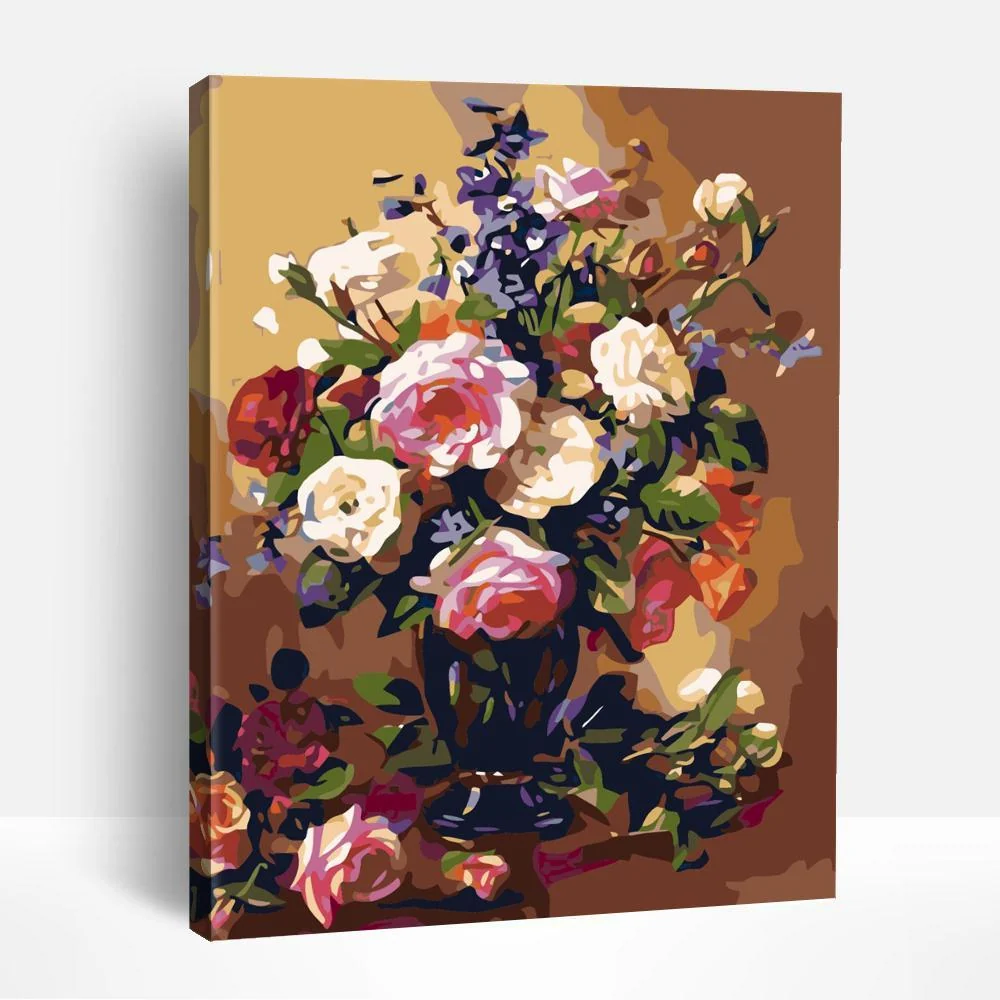 Flower Elegance | Paint By Numbers