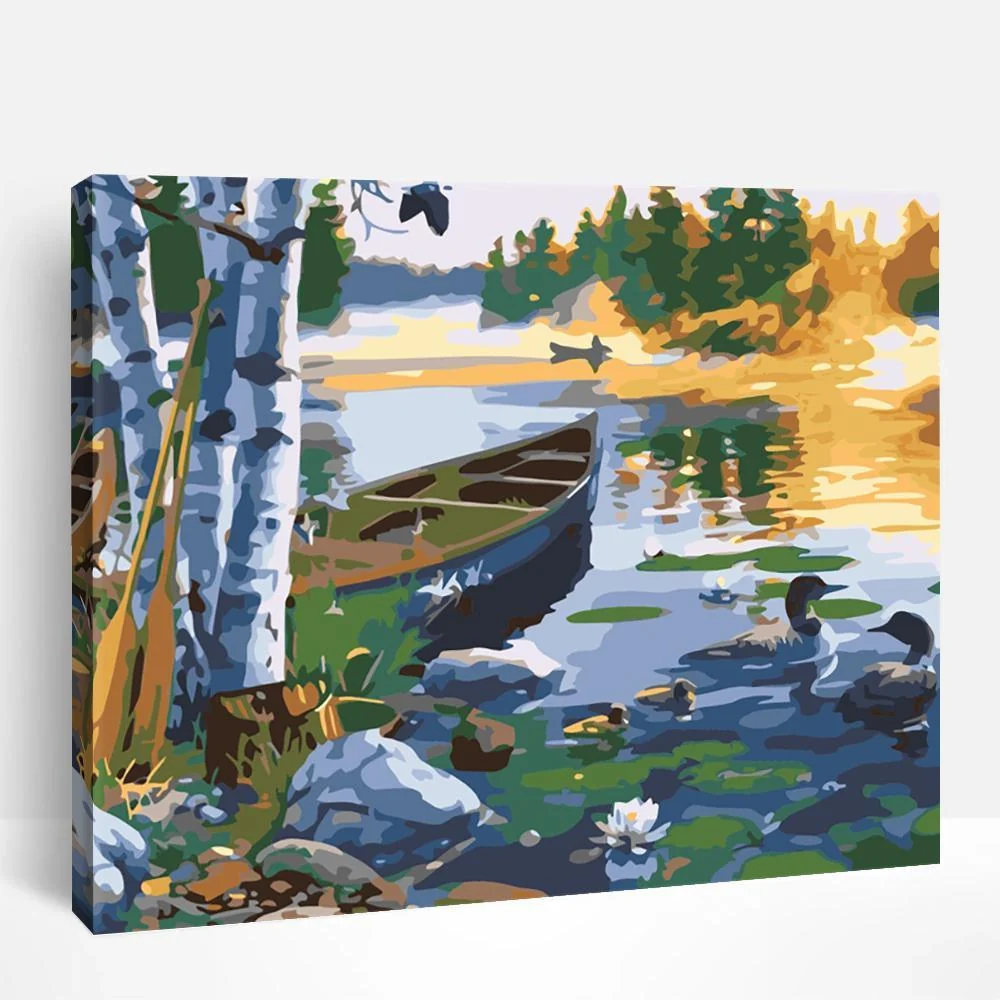 Sunlit Grove | Paint By Numbers
