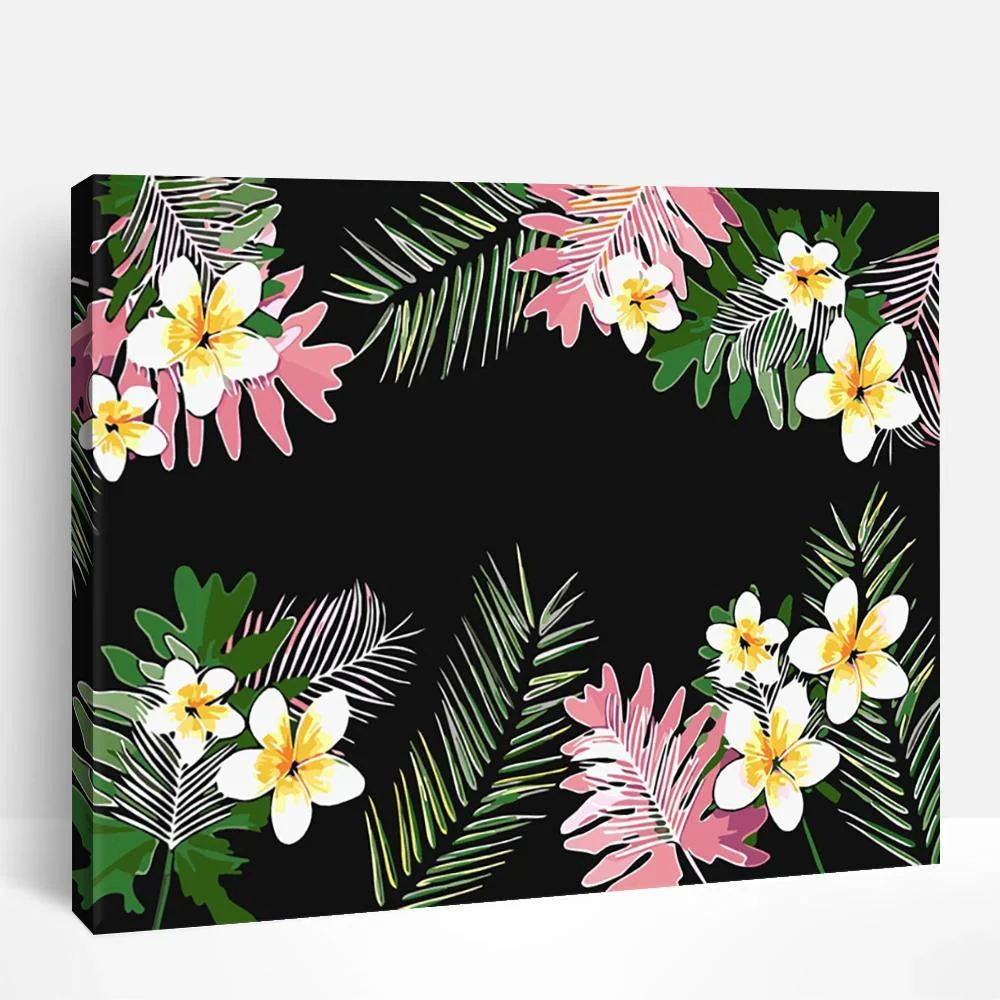 Daisies and Fern | Paint By Numbers