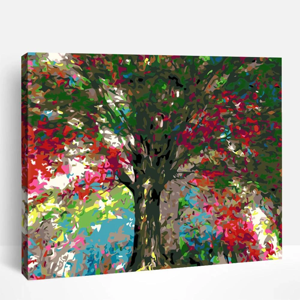Colorful Tree | Paint By Numbers