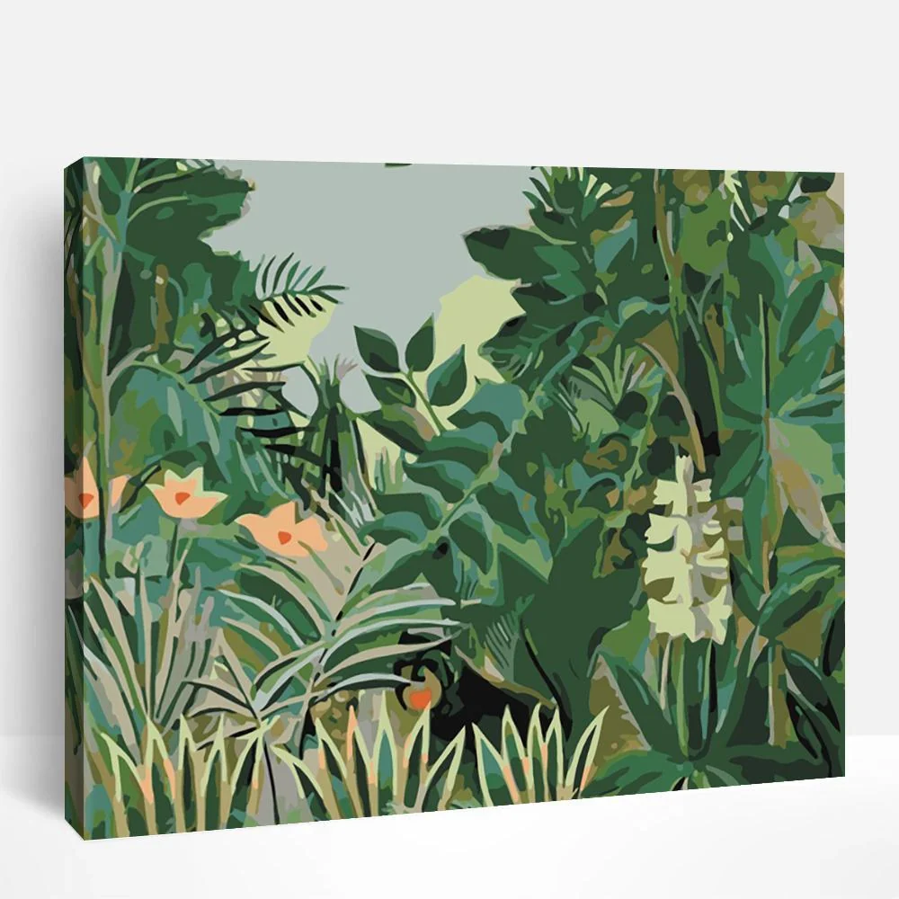 Lush Plants | Paint By Numbers