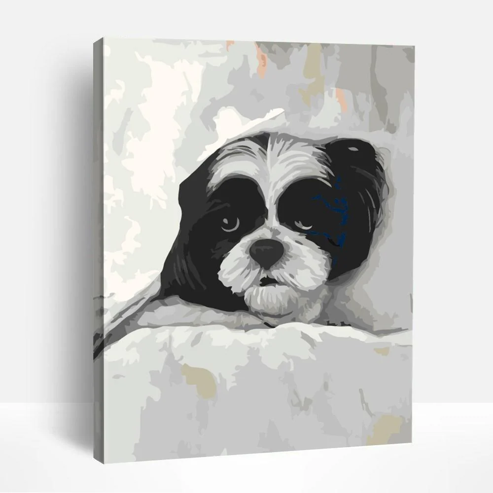 Japanese Chin Dog | Paint By Numbers