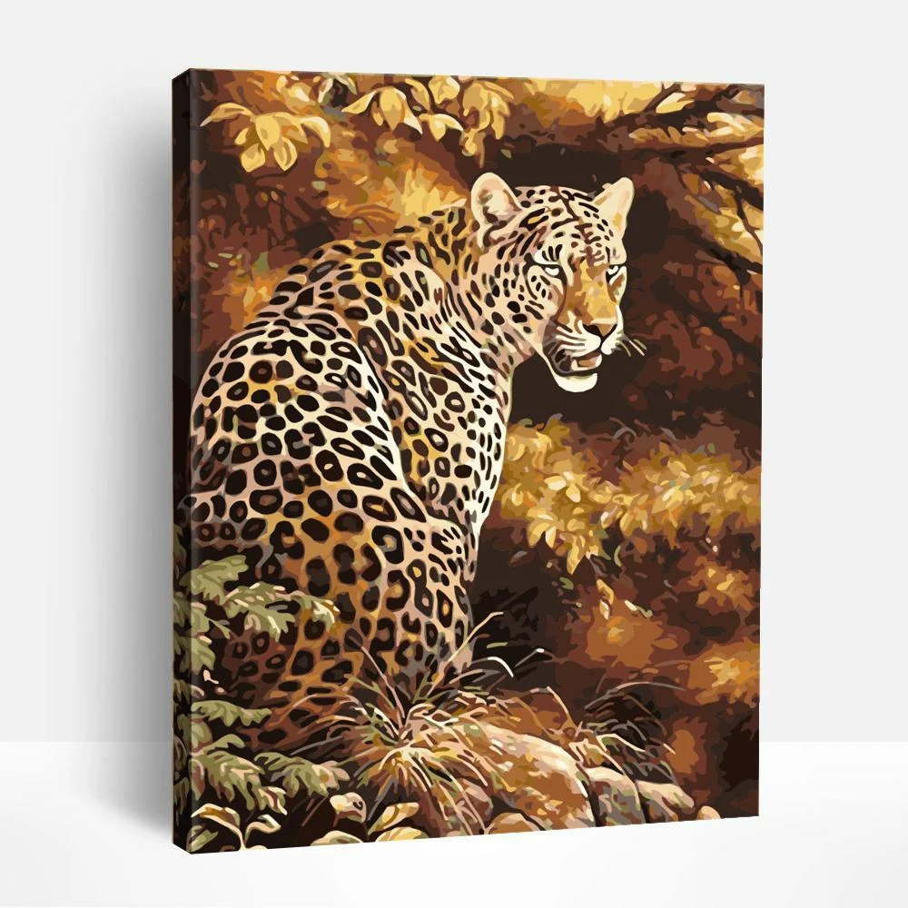 Majestic Leopard | Paint By Numbers