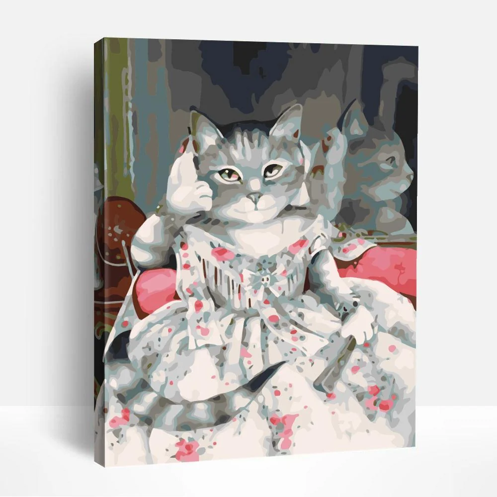Cat Lady | Paint By Numbers