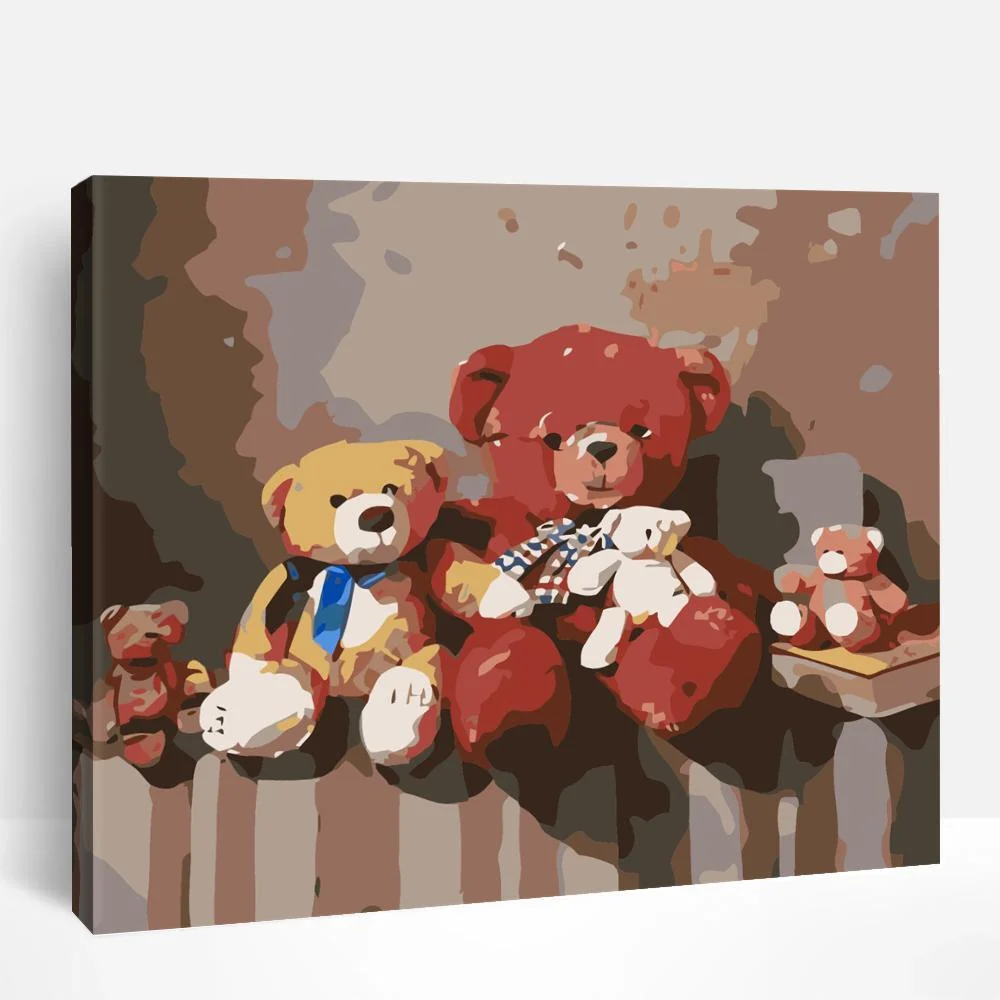 Teddy Bears | Paint By Numbers