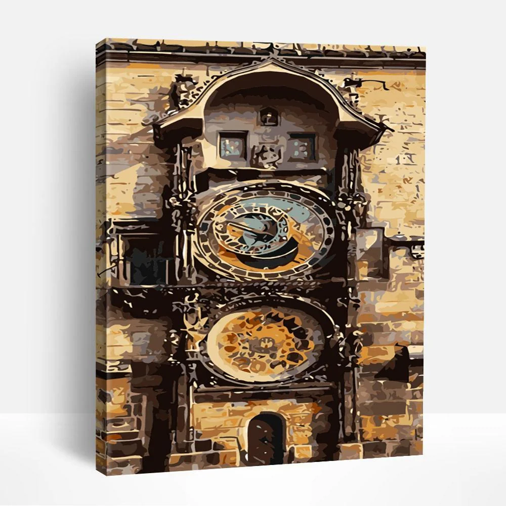 Prague Astronomical Clock | Paint By Numbers