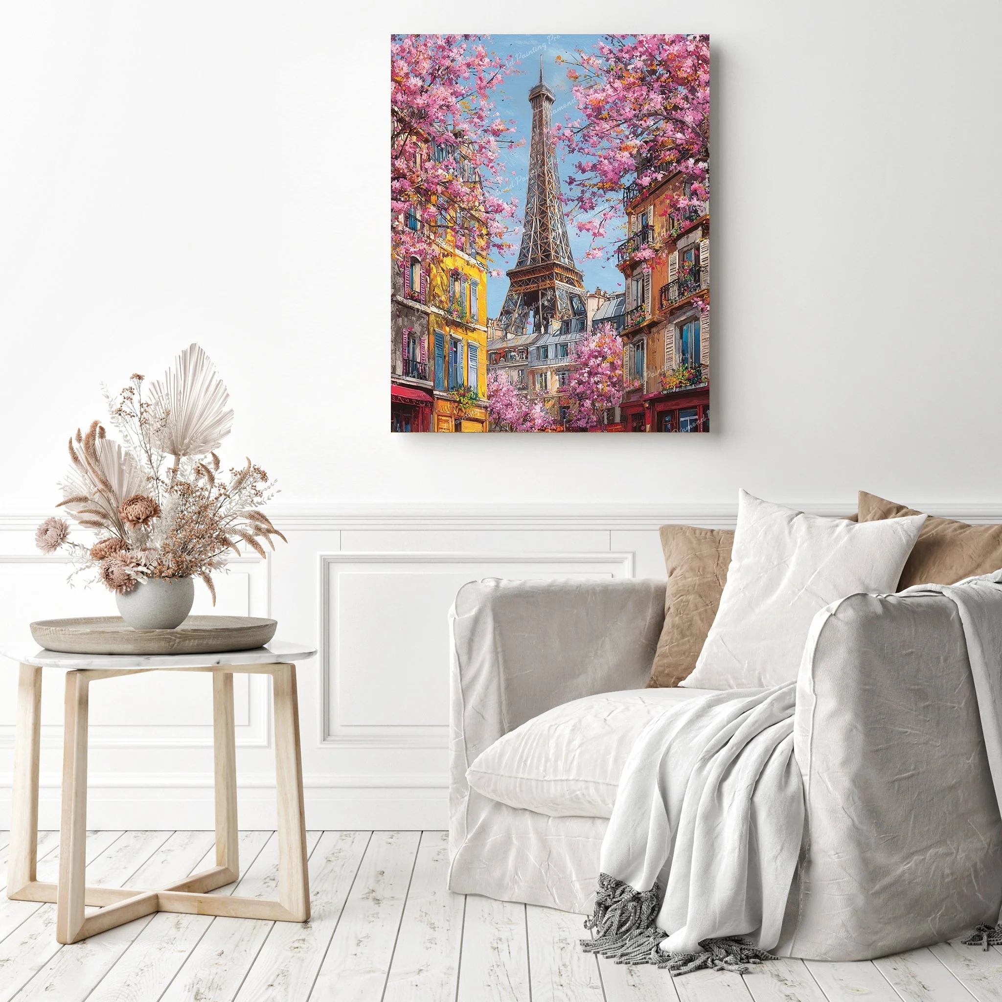 Parisian Pink Morning | Diamond Painting - Image 3