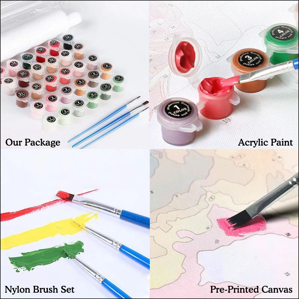 Photo Custom Paint by Numbers | Premium 36 Colors - Image 4