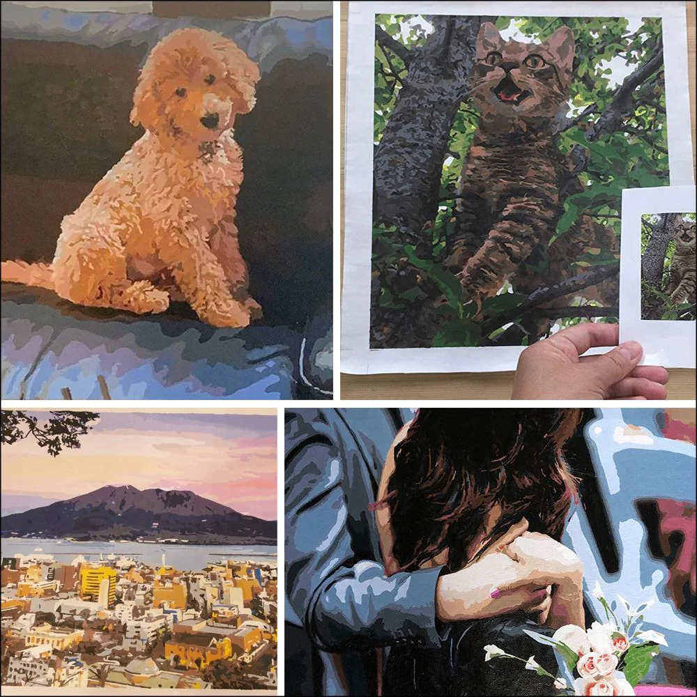 Photo Custom Paint by Numbers | Standard 24 Colors - Image 12