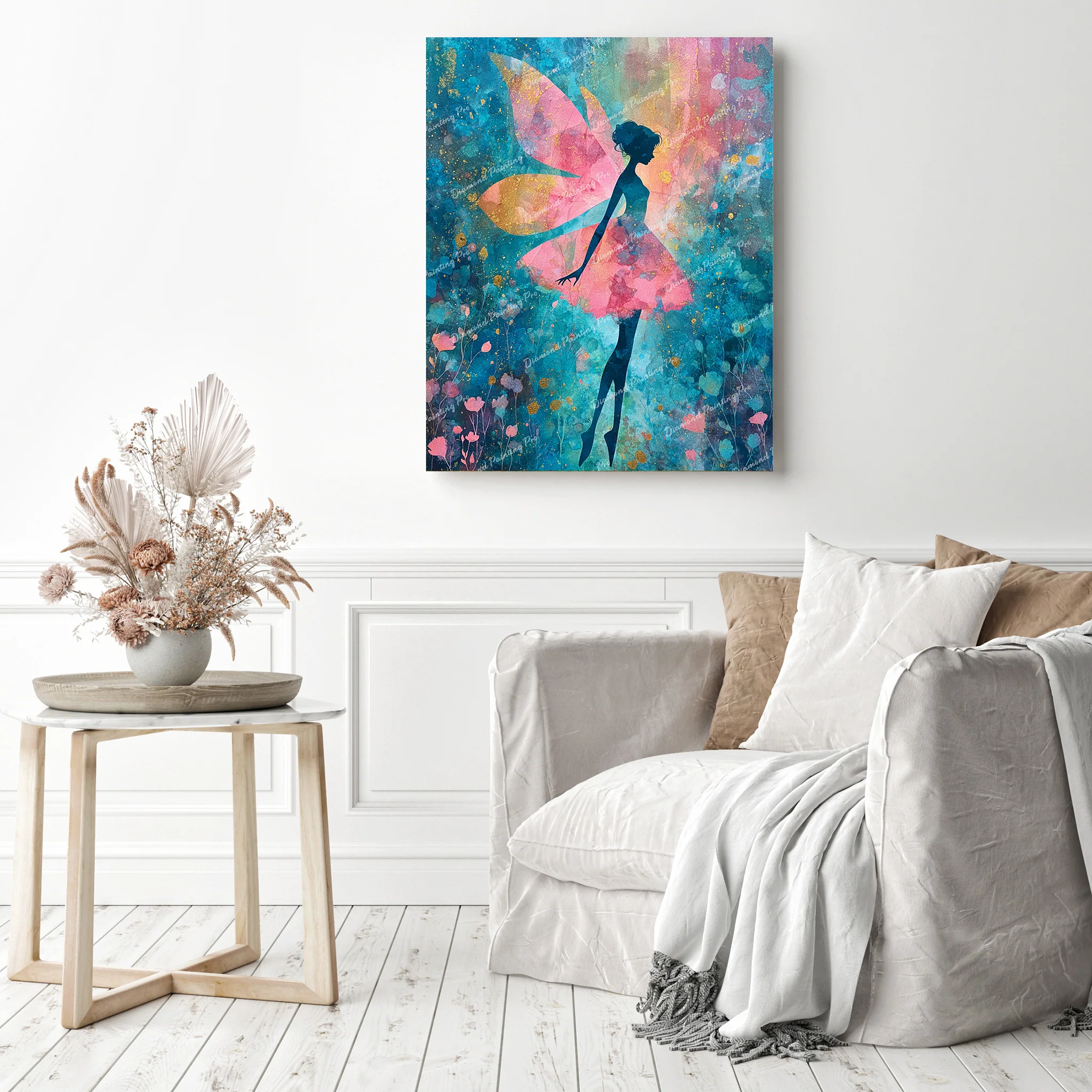 Pink Fairy Ballerina | Diamond Painting - Image 3