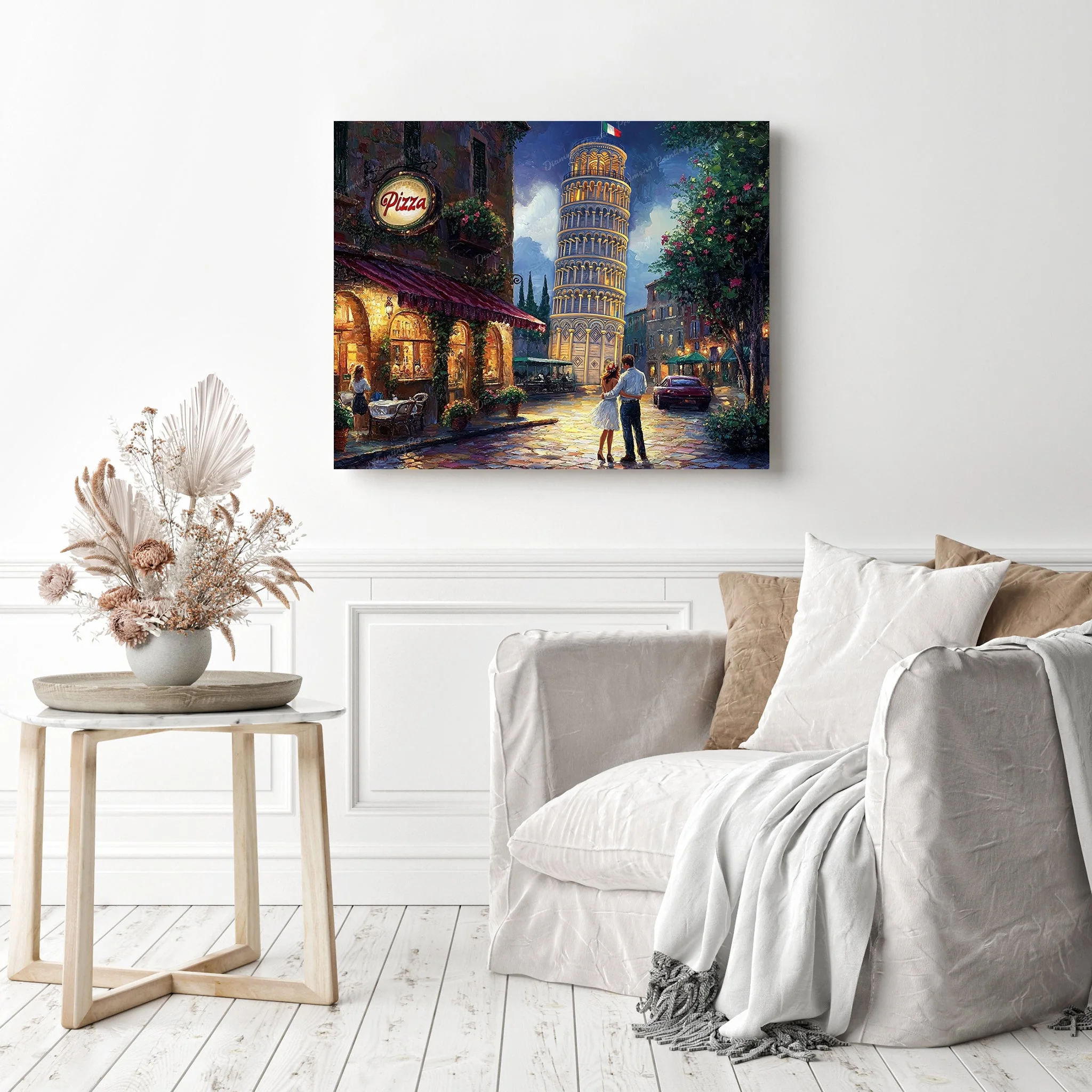 Pisa Romance | Diamond Painting - Image 3