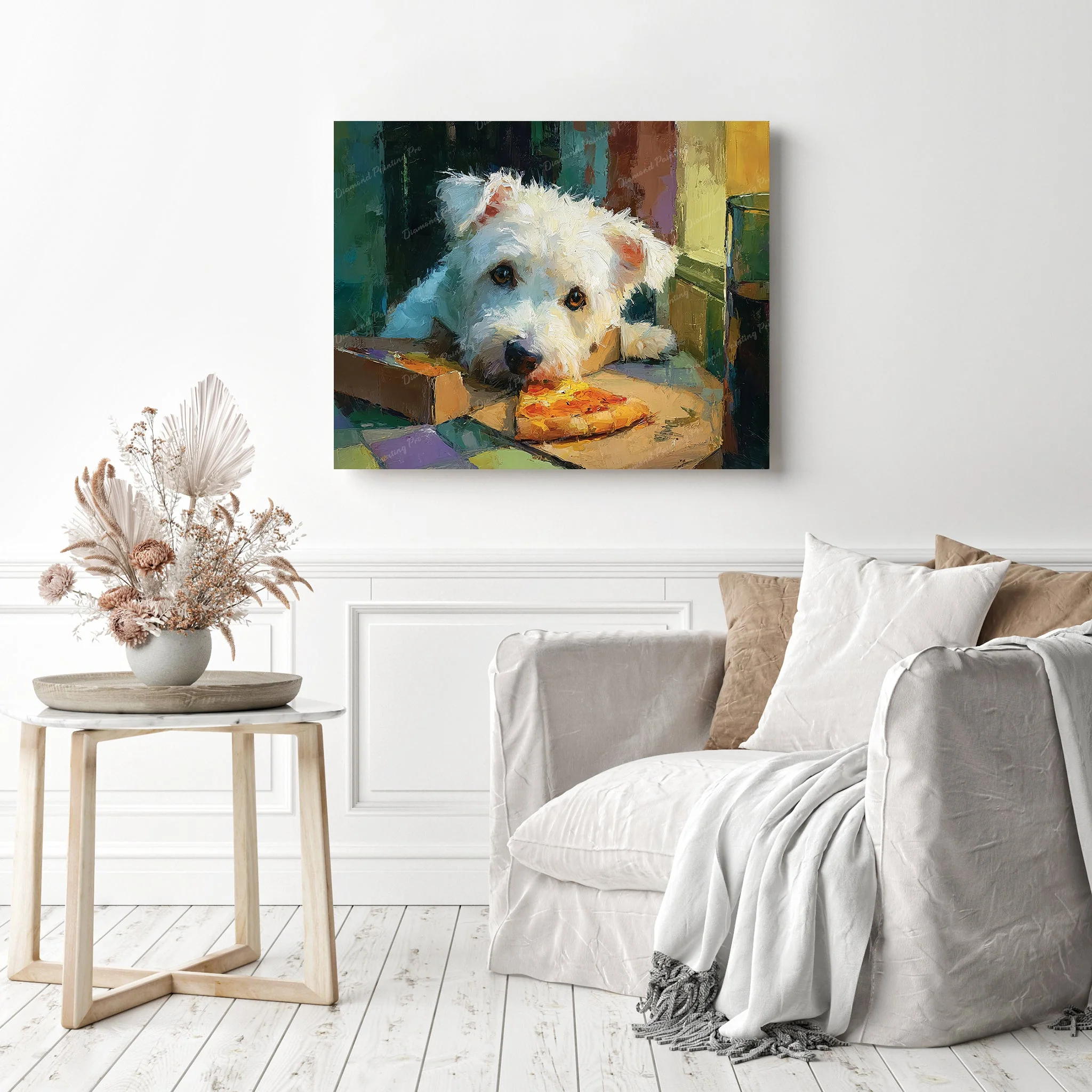 Pizza Paws | Diamond Painting - Image 3