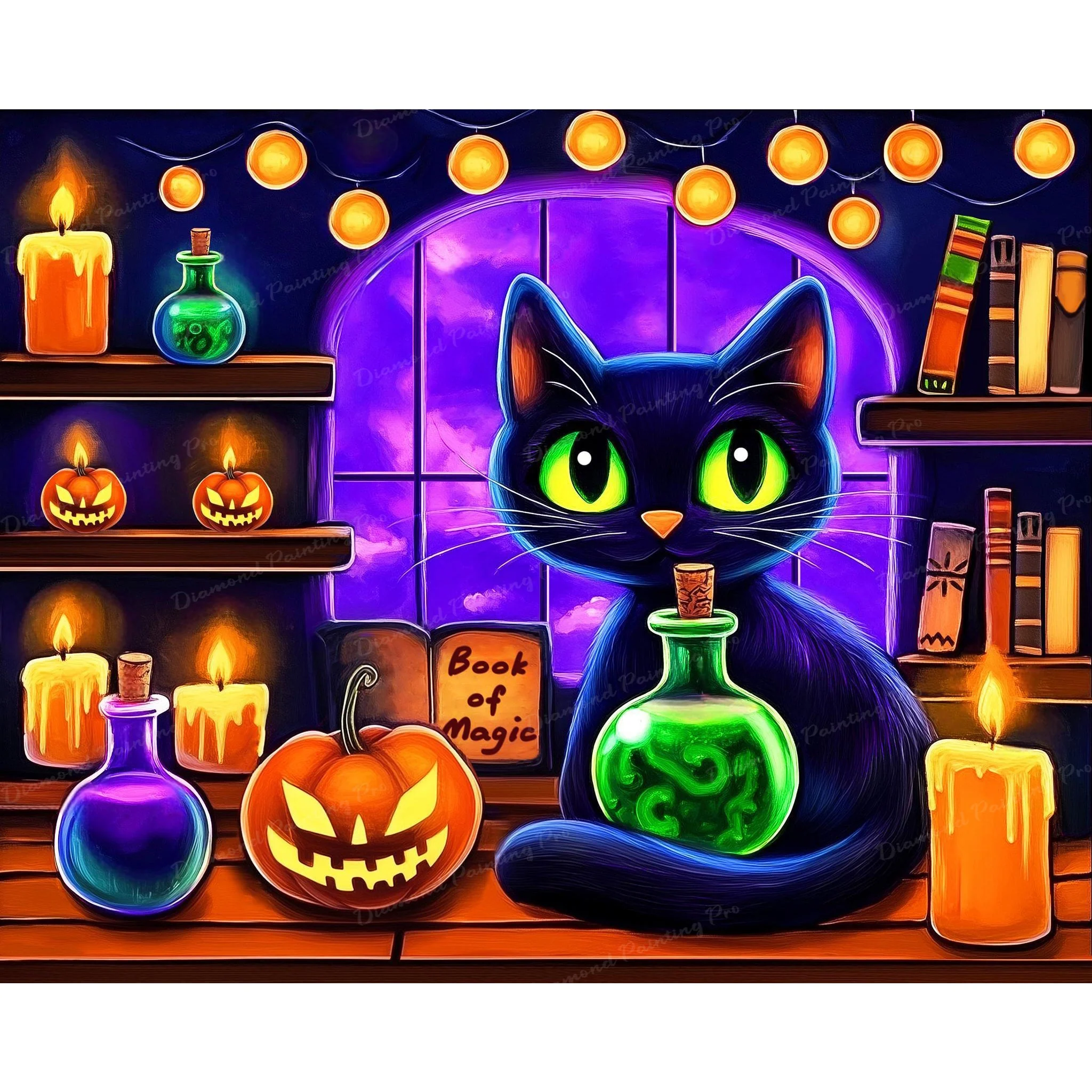 Potion and Paws | Diamond Painting - Image 2