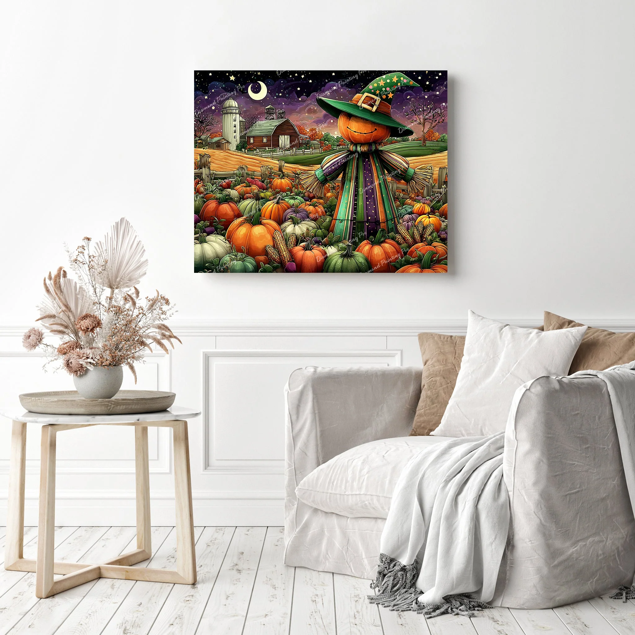 Pumpkin Patch Pal | Diamond Painting - Image 3
