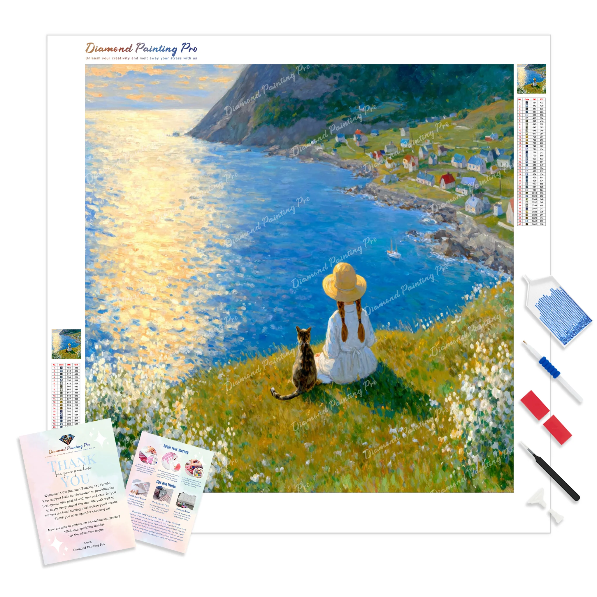 Quiet Vista for Two | Diamond Painting