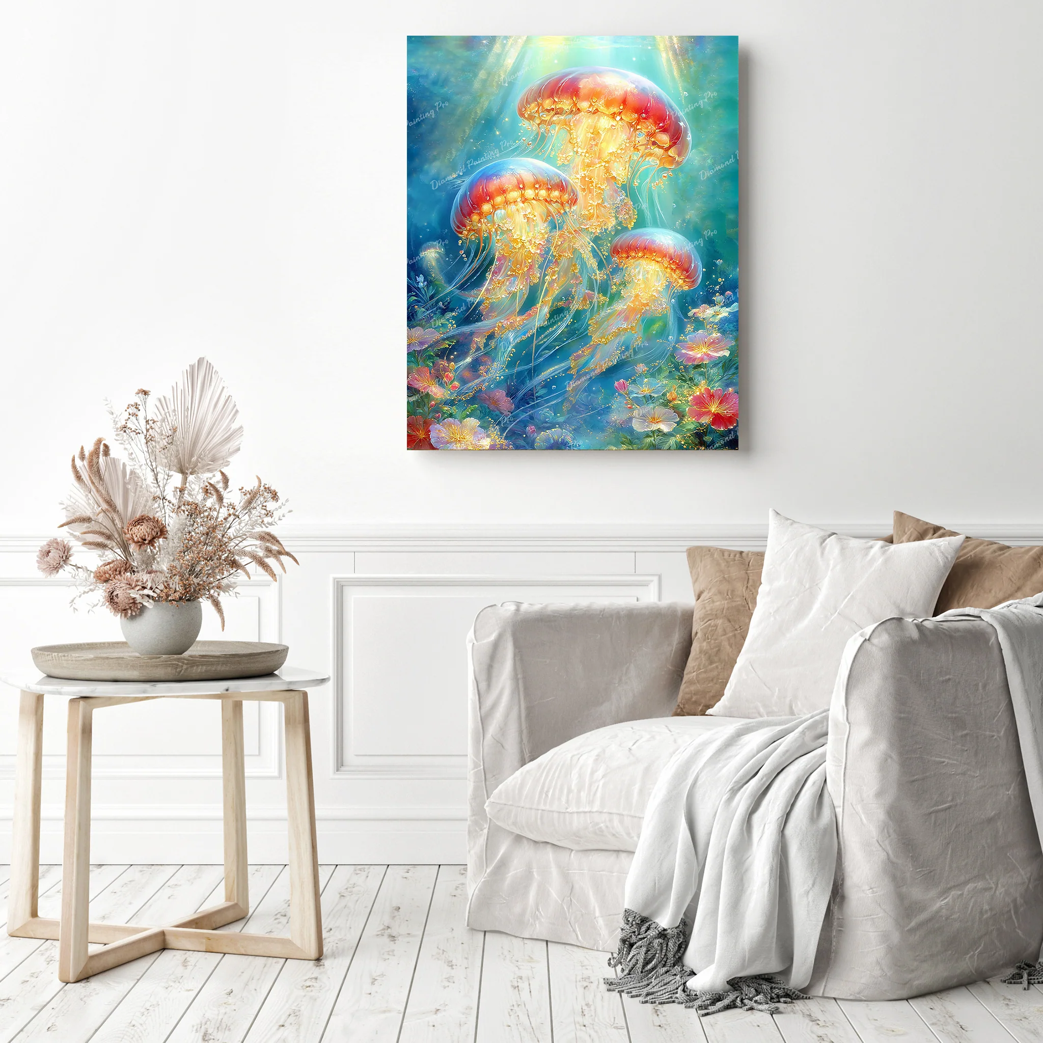 Radiant Jellyfish | Diamond Painting - Image 3