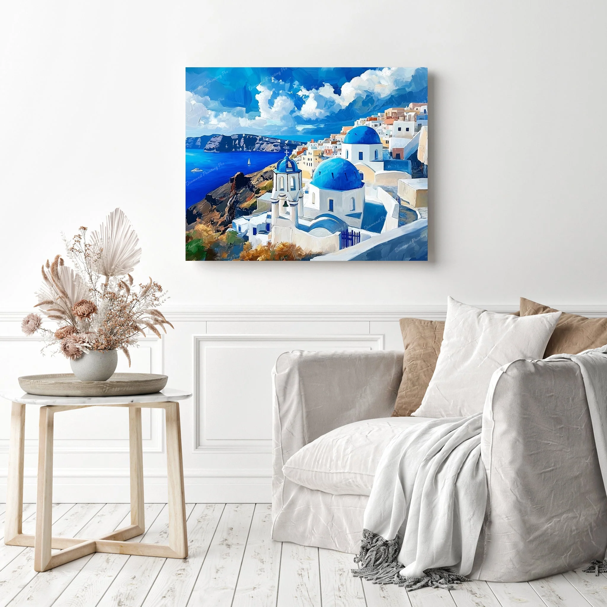 Santorini Charm | Diamond Painting - Image 3