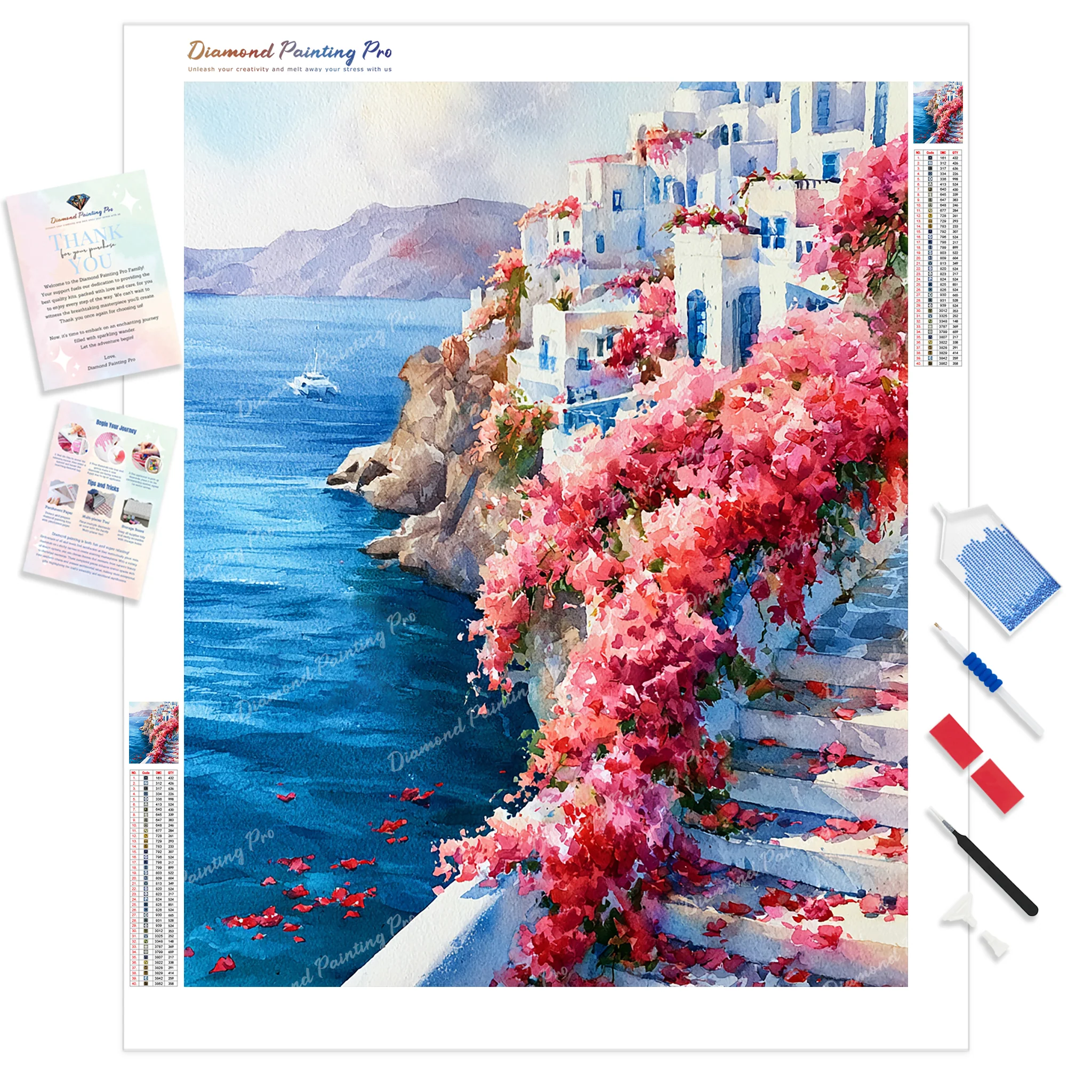 Sapphire Coastline | Diamond Painting