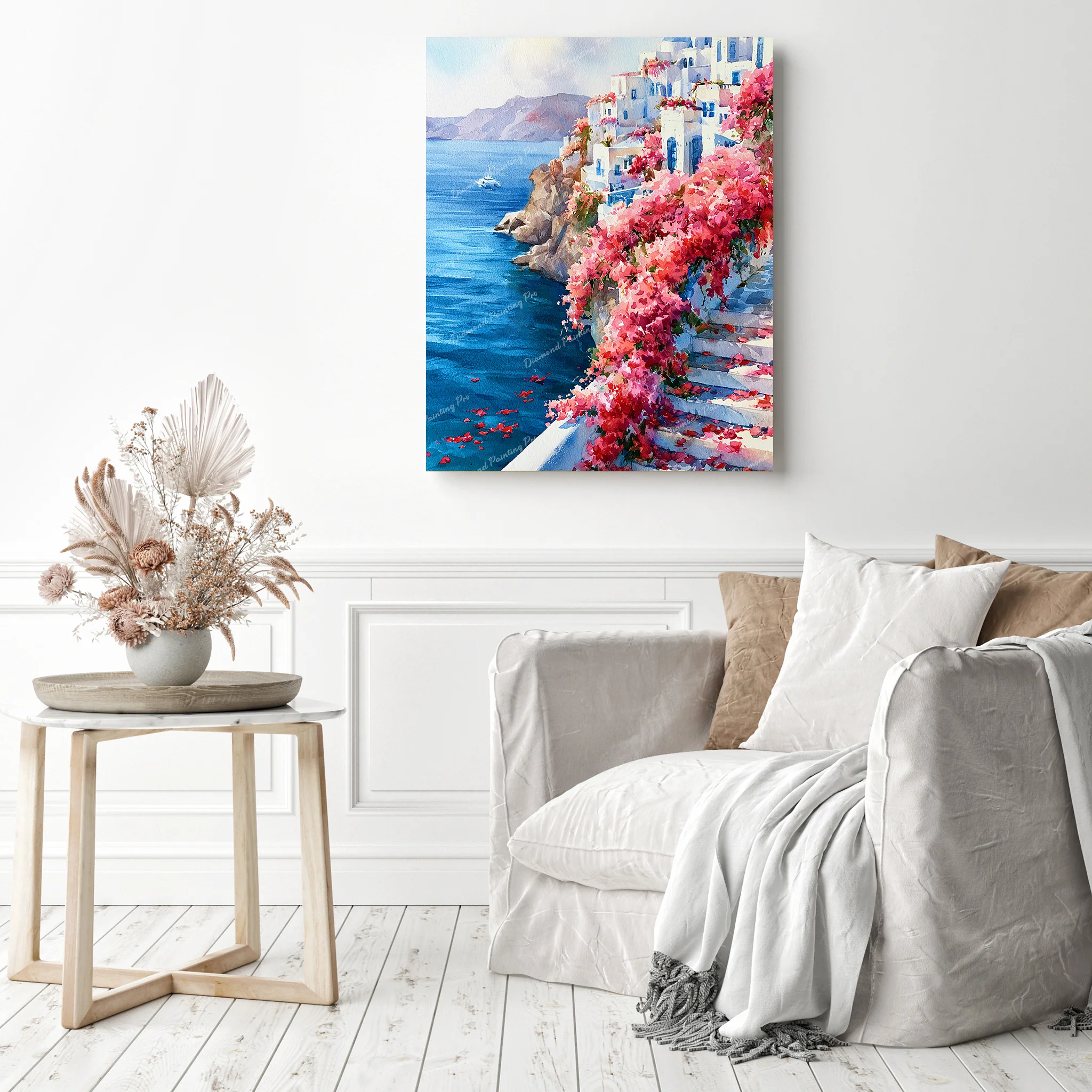 Sapphire Coastline | Diamond Painting - Image 3