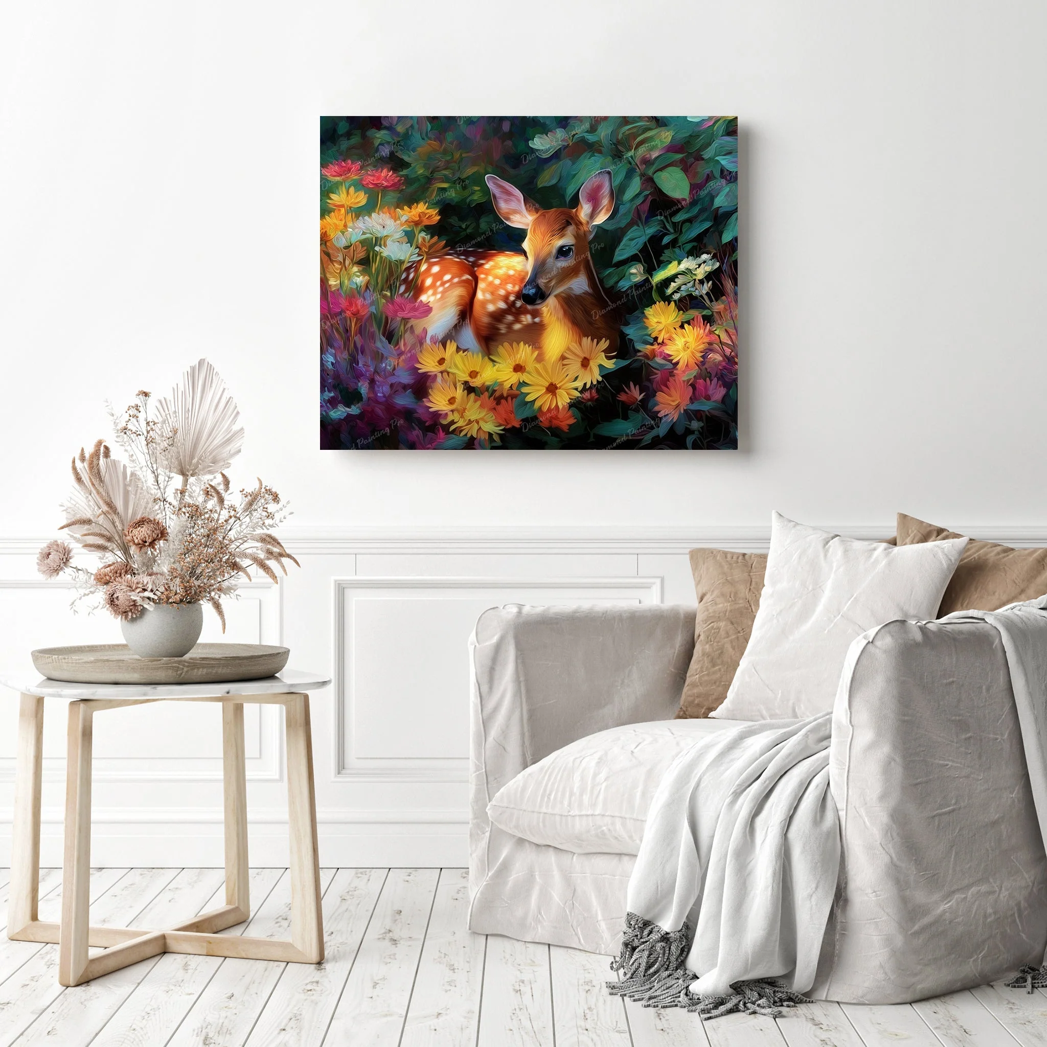 Secret Garden Deer | Diamond Painting - Image 3