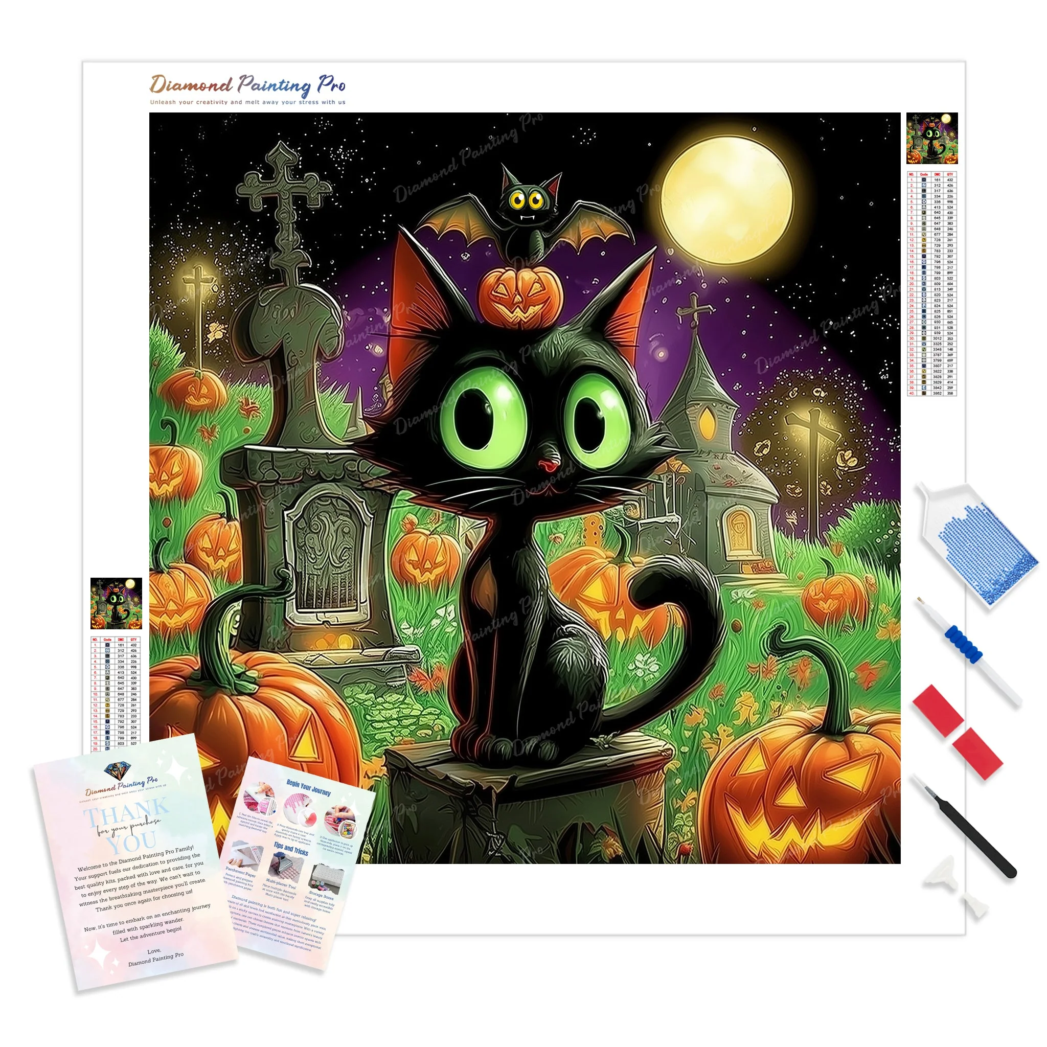 Spooky Hangout | Diamond Painting
