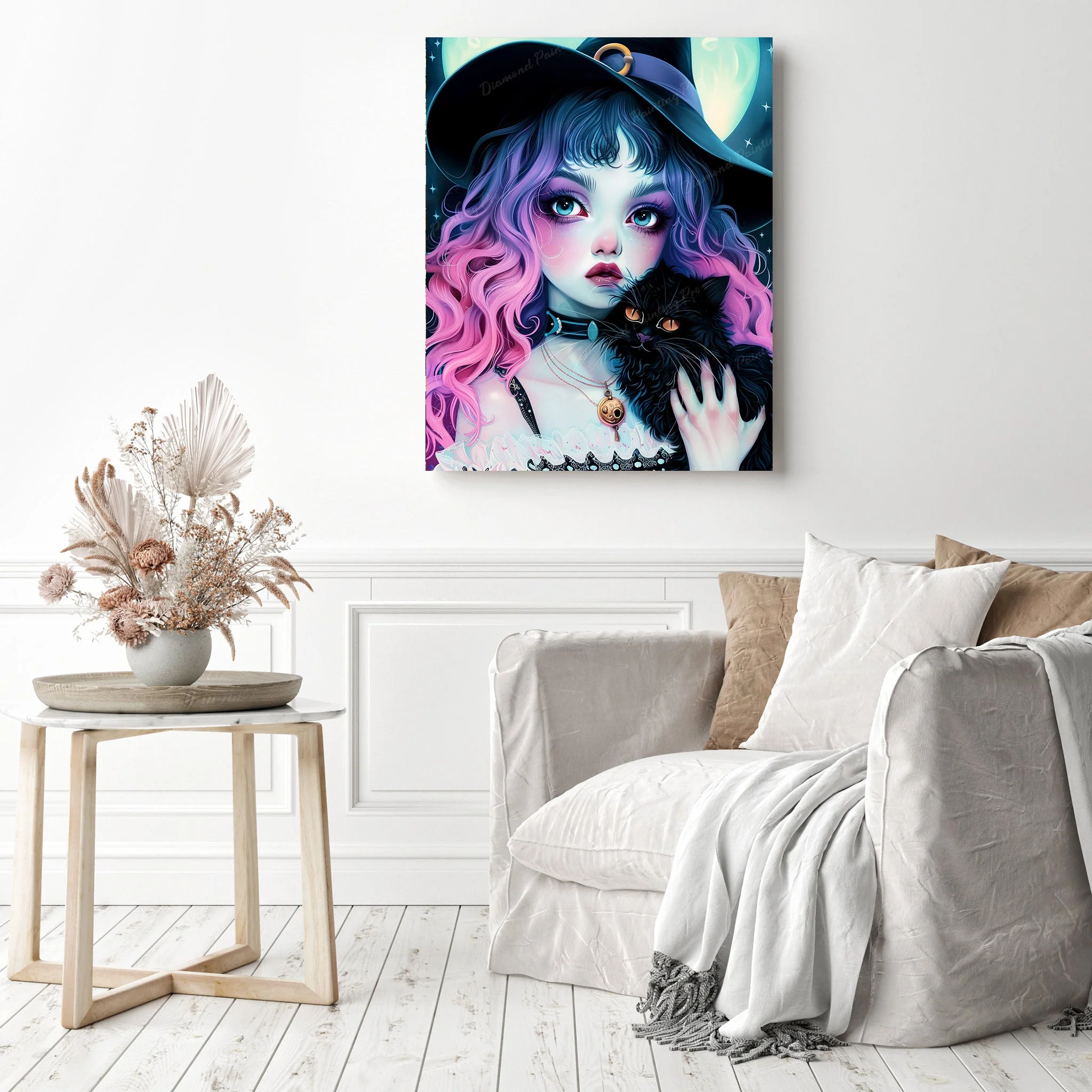 Stella and Lunar Cat | Diamond Painting - Image 3
