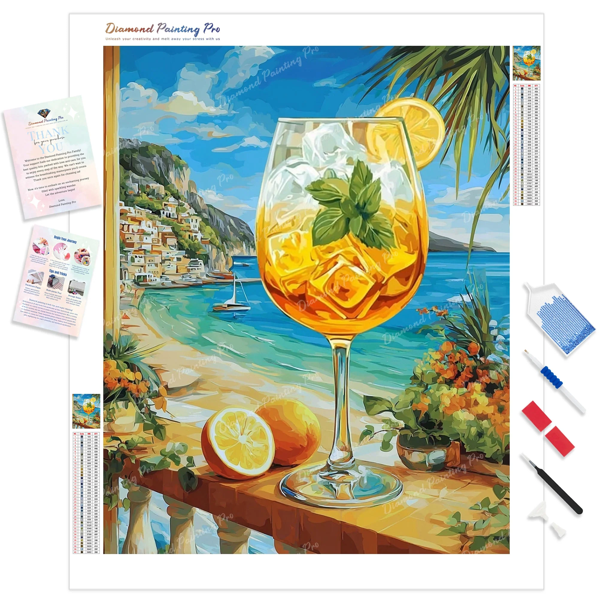 Sunny Spritzer | Diamond Painting