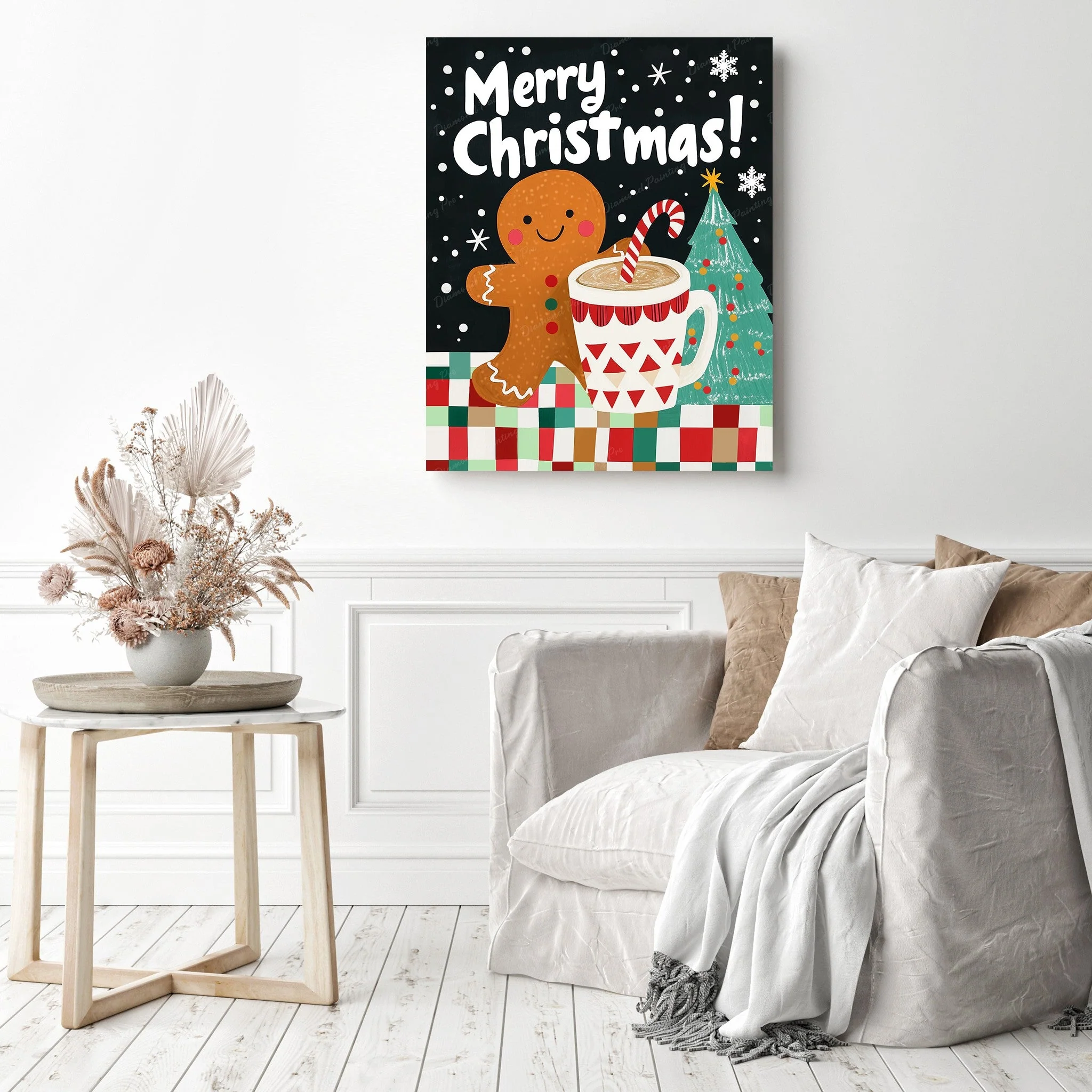 Sweet Sips of Christmas Joy | Diamond Painting - Image 3