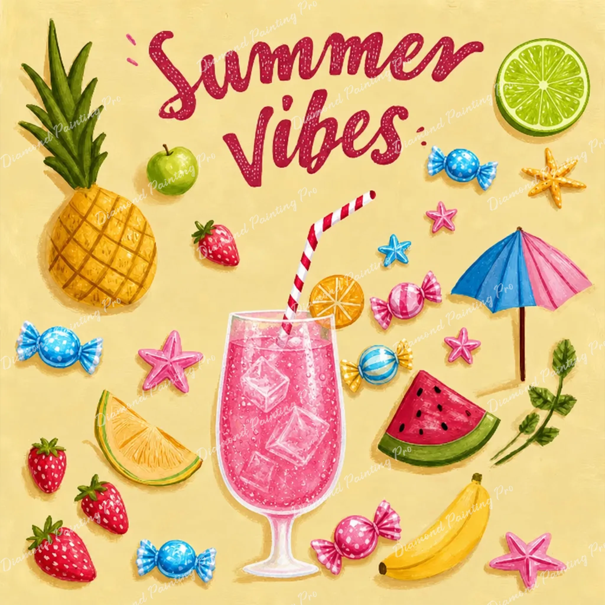 Sweet Summer Vibes | Diamond Painting - Image 2