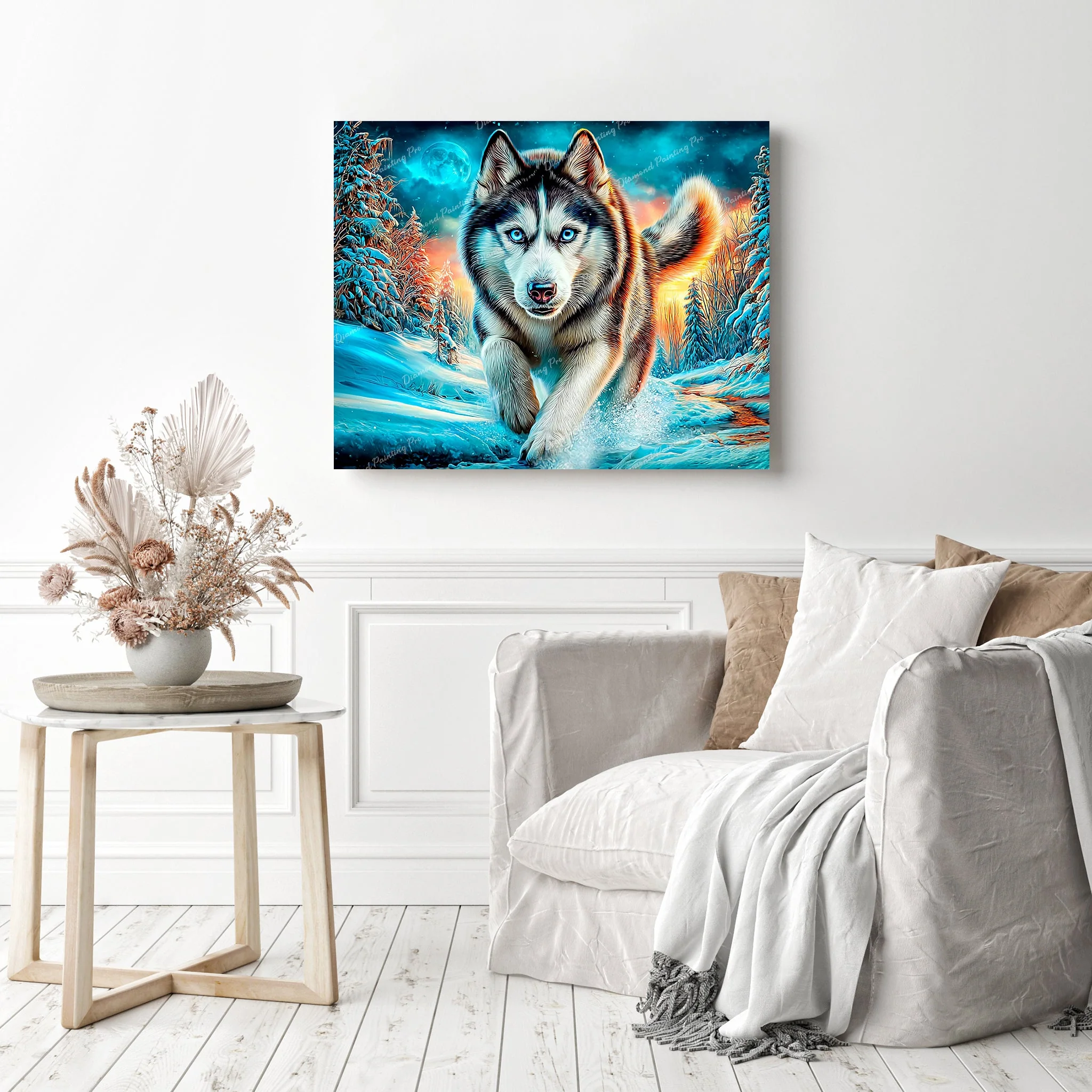 The Arctic Wolf | Diamond Painting - Image 3