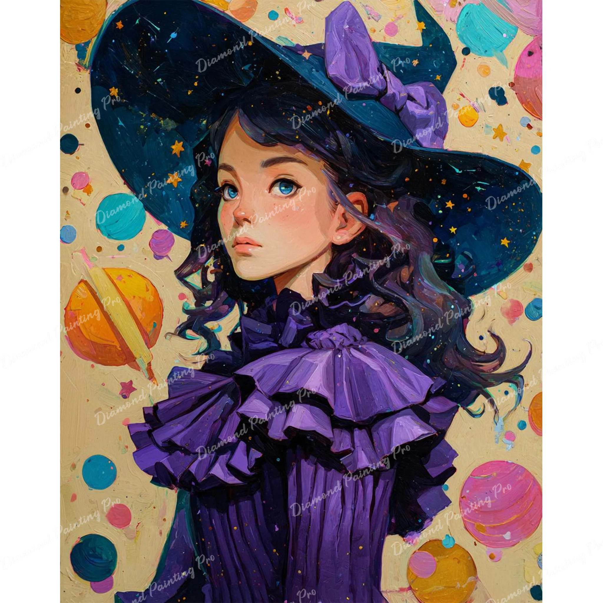 The Velvet Sorceress | Diamond Painting - Image 2